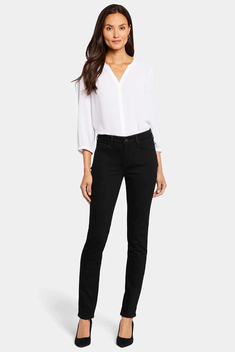 Alina Skinny Jeans - Black - Image 5