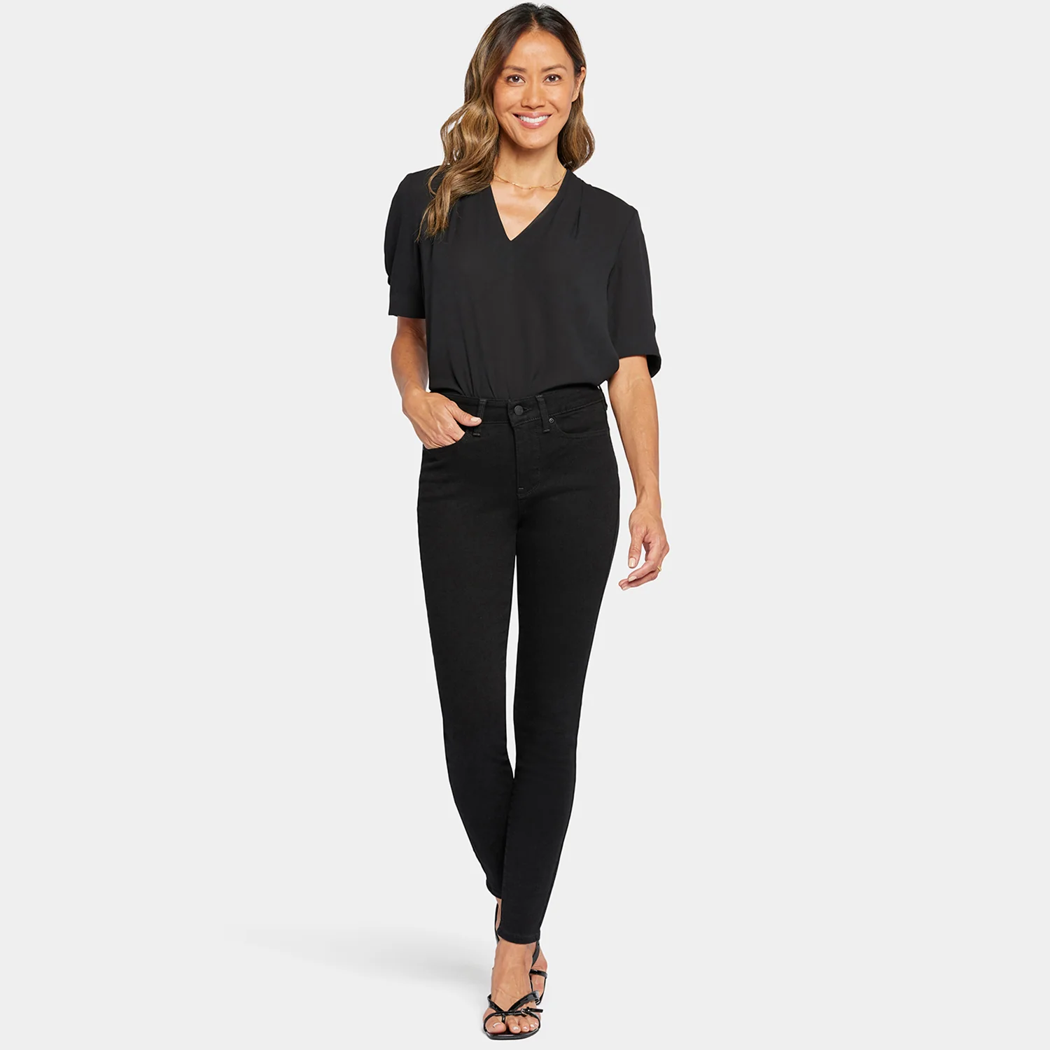 Ami Skinny Jeans - Black - Image 7