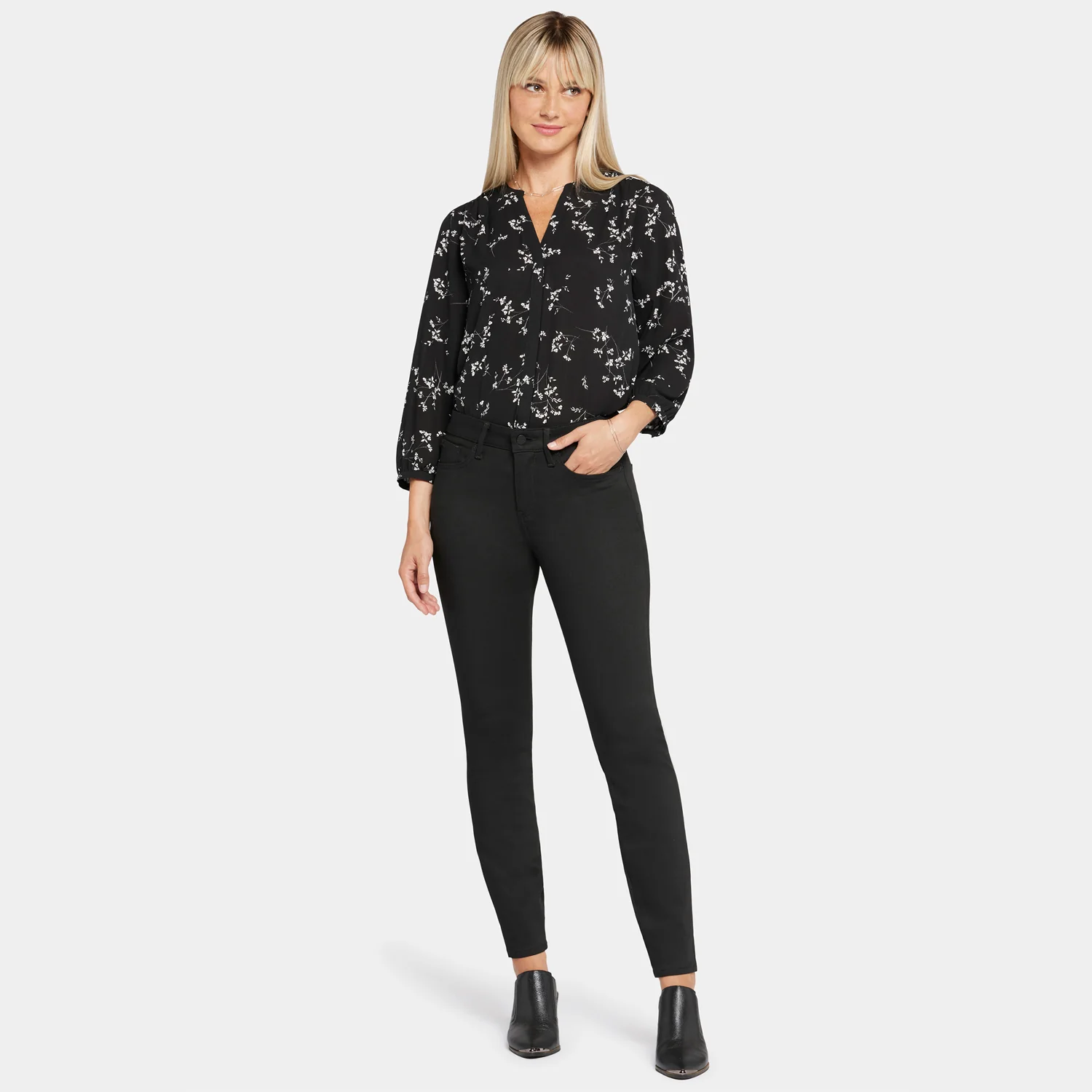 Ami Skinny Jeans - Black Rinse - Image 7