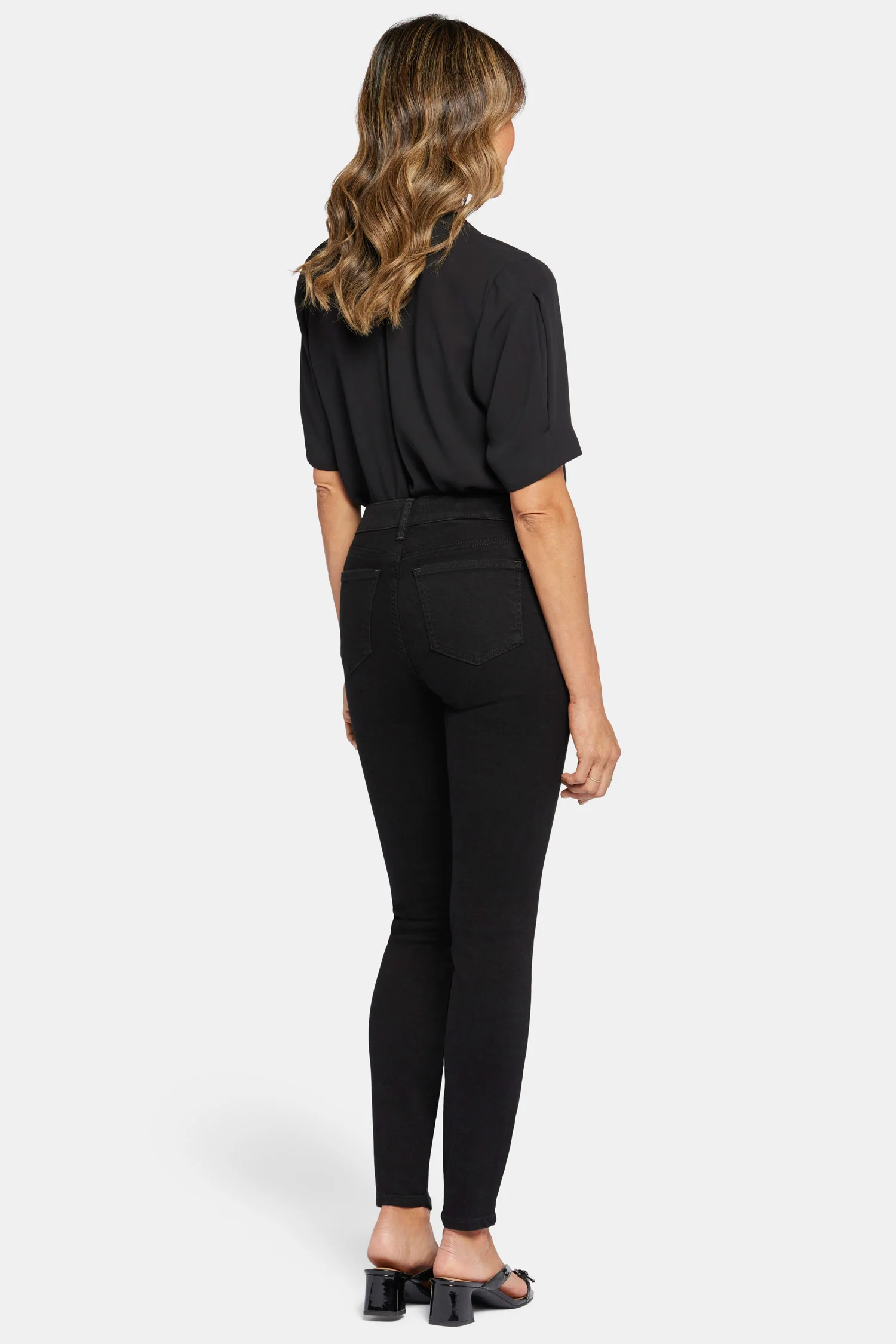 Ami Skinny Jeans In Petite - Black - Image 6