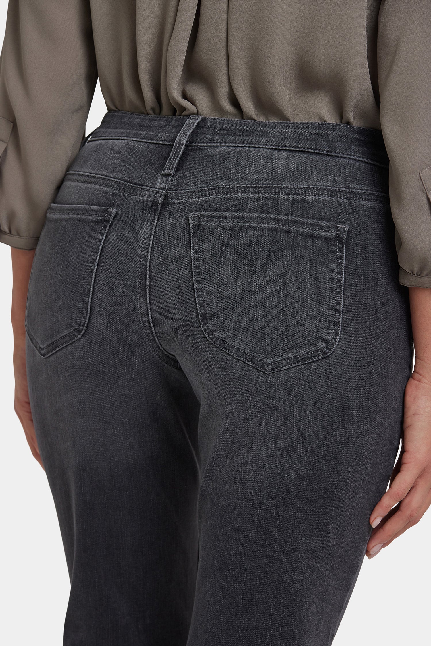 Ava Flared Jeans - Gloomy Marais - Image 2