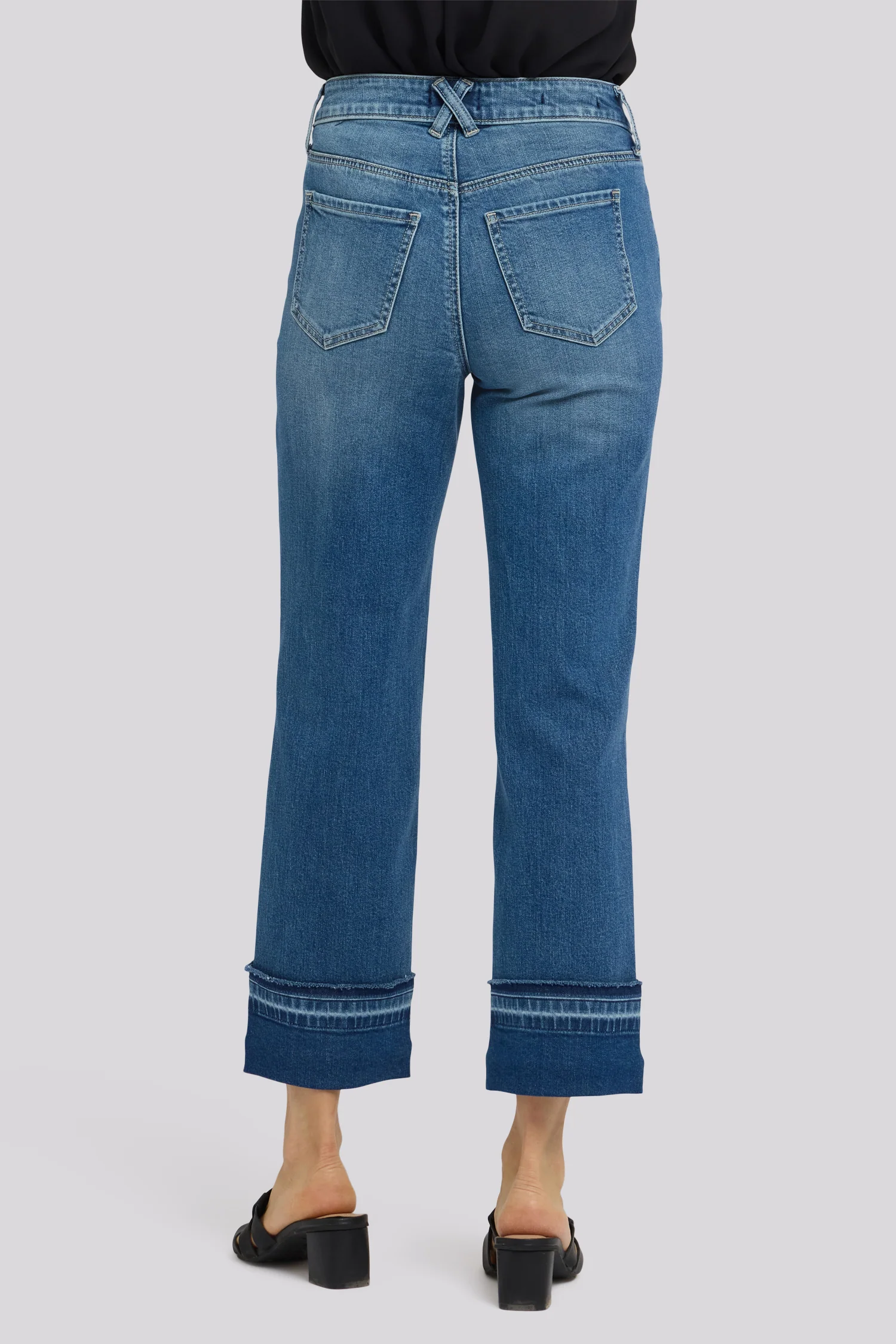 Bailey Relaxed Straight Ankle Jeans - Sun Soak - Image 3