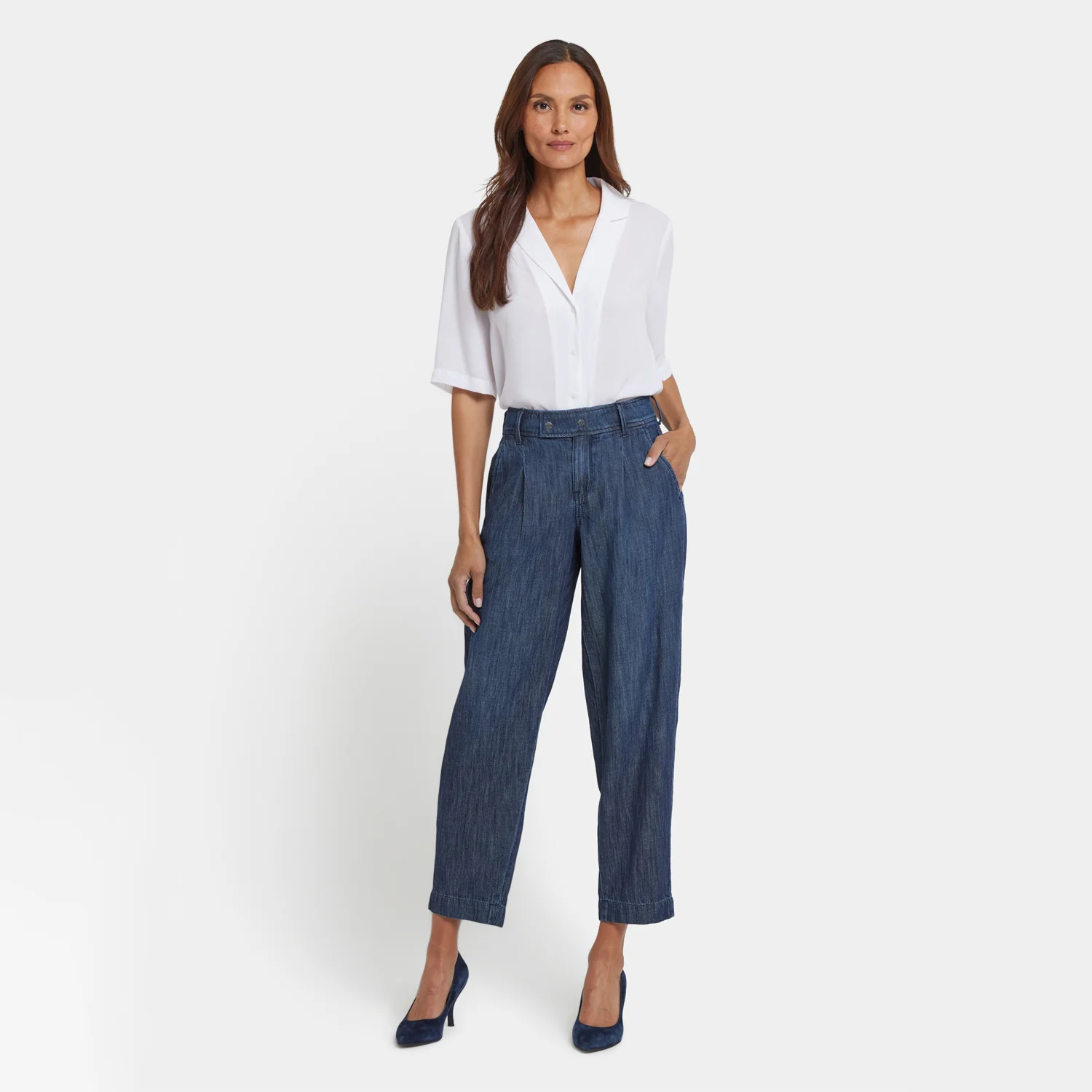Balloon Trouser Jeans - La Mer - Image 7