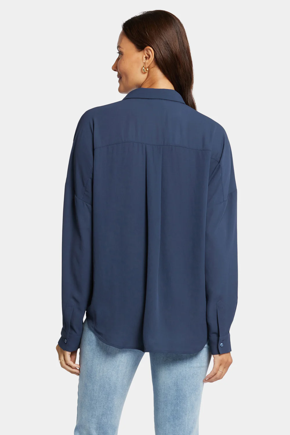 Becky Blouse - Oxford Navy - Image 2