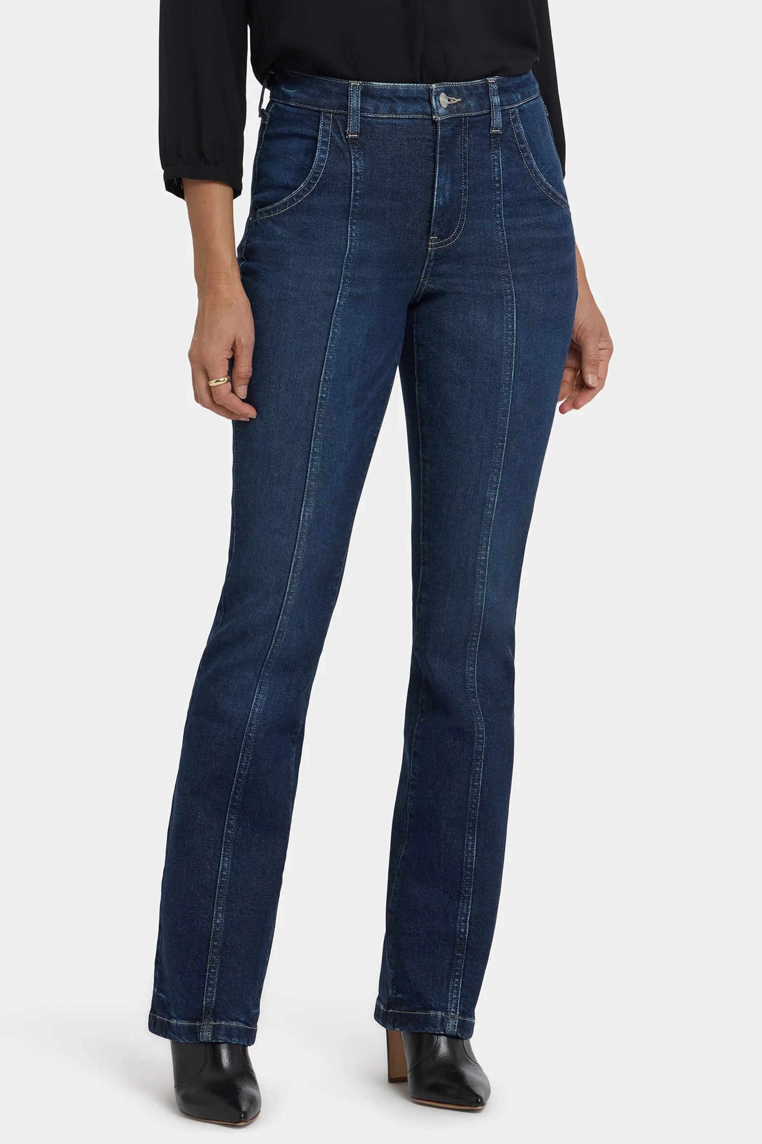 Billie Mini Bootcut Jeans - Indigo Seine - Image 5