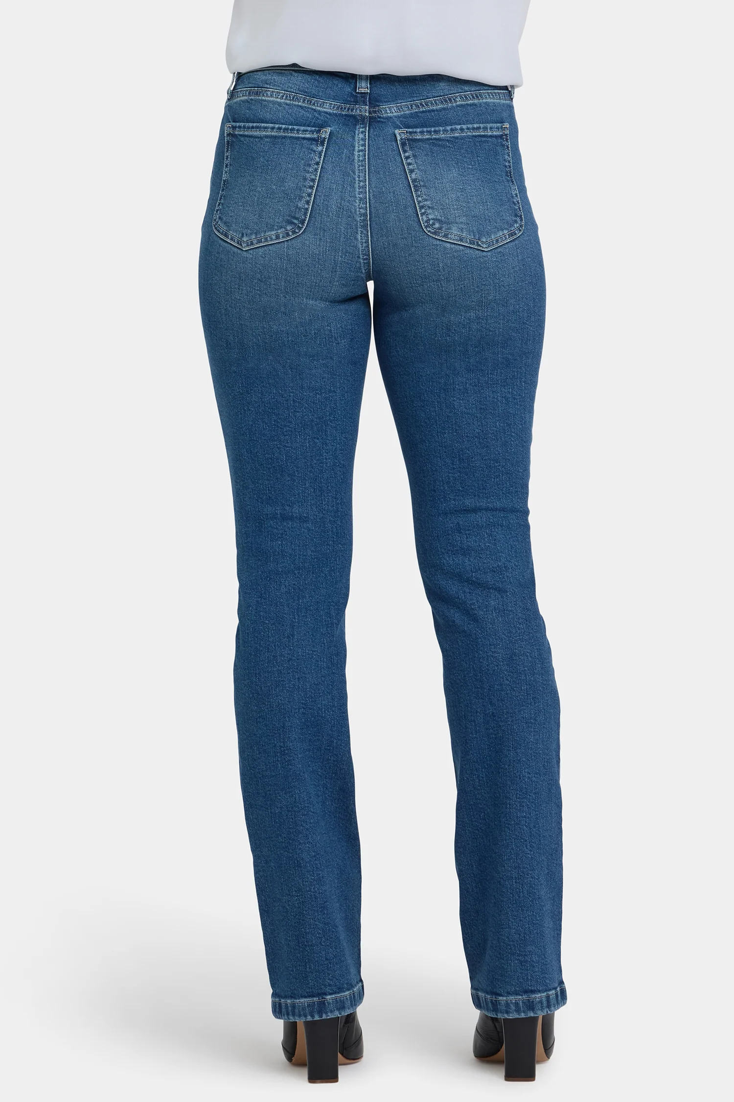 Billie Mini Bootcut Jeans - Romantic Indigo - Image 3