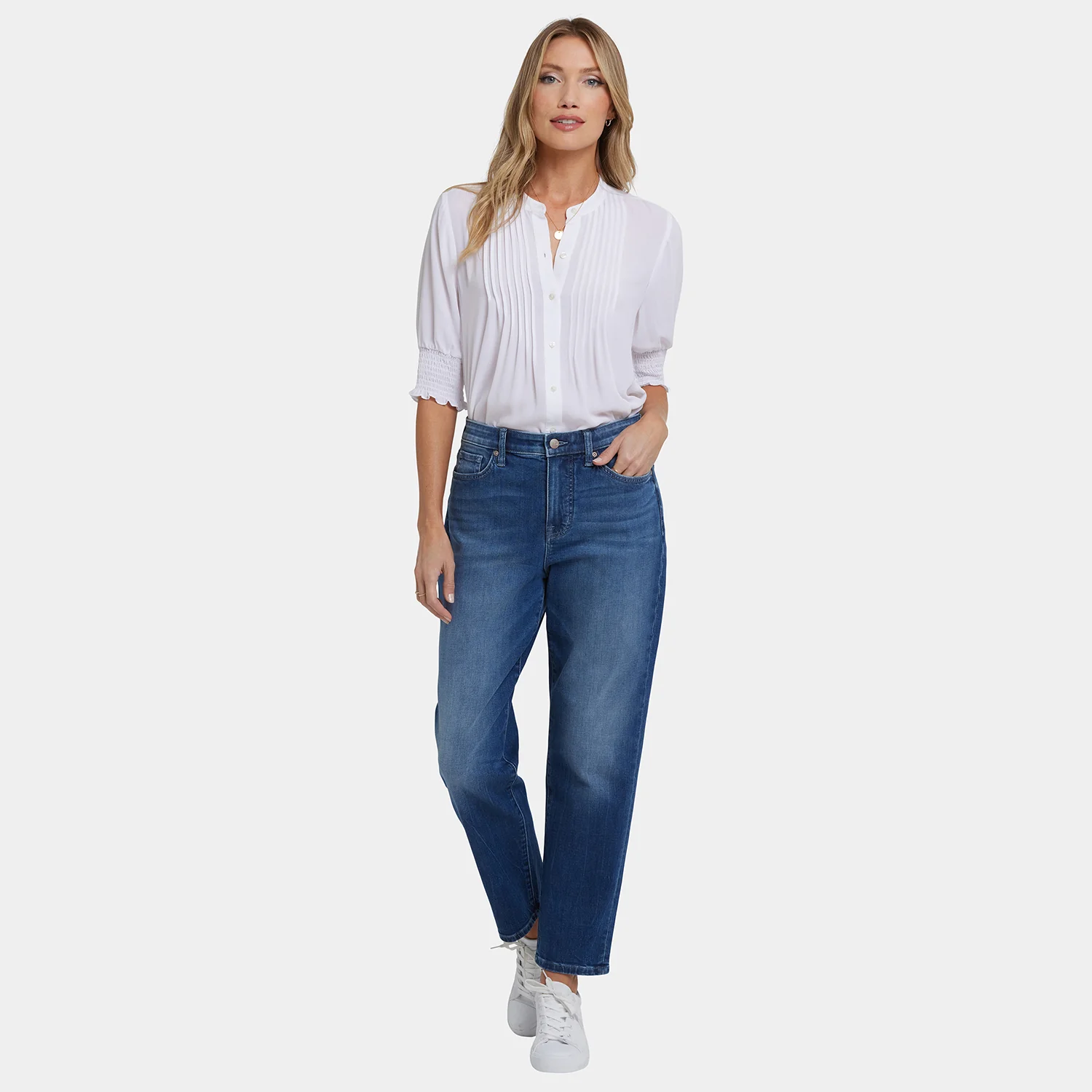 Boyfriend Jeans - Cool Marine - Image 6