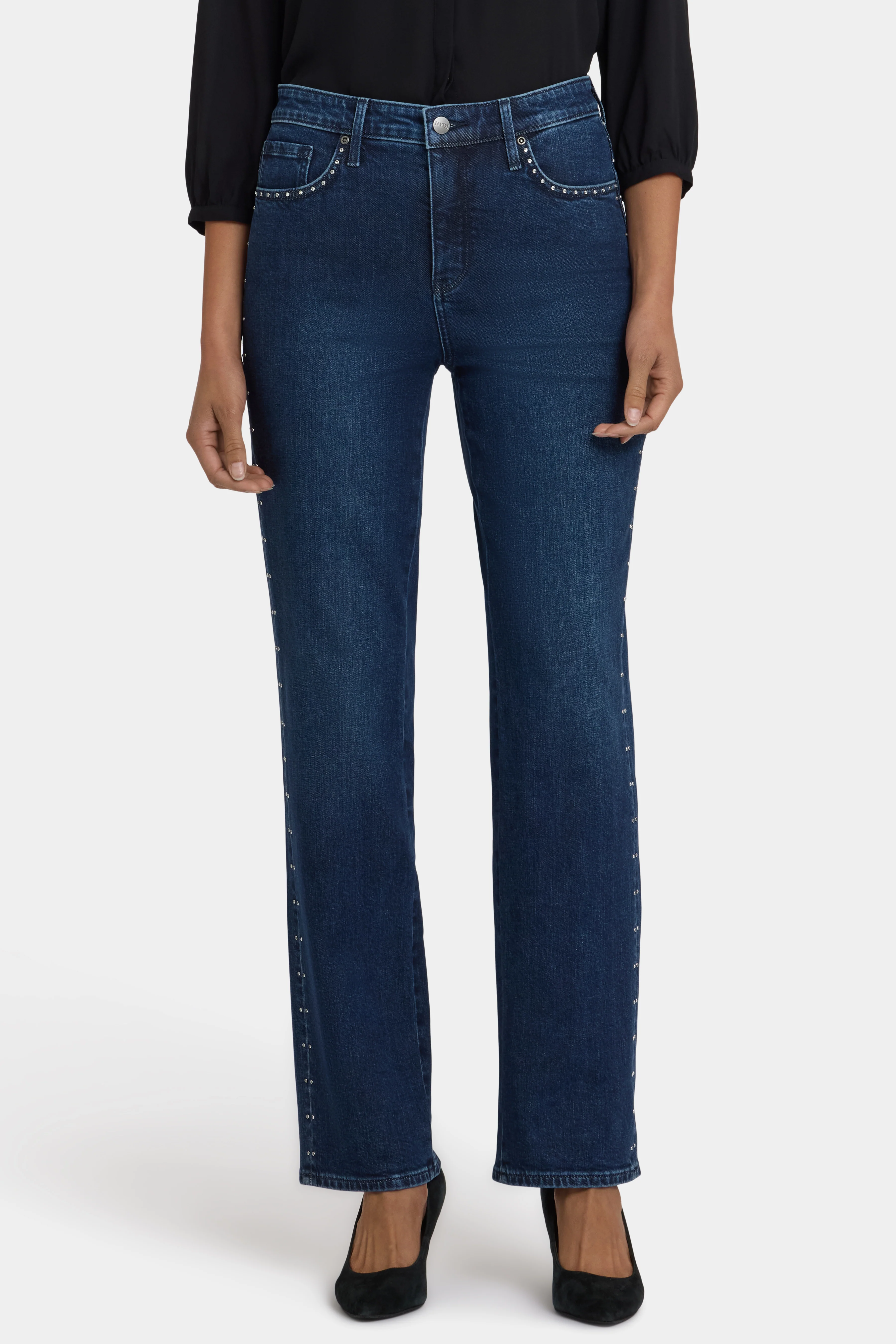 Brooke Loose Straight Jeans - Louvre Sapphire - Image 4