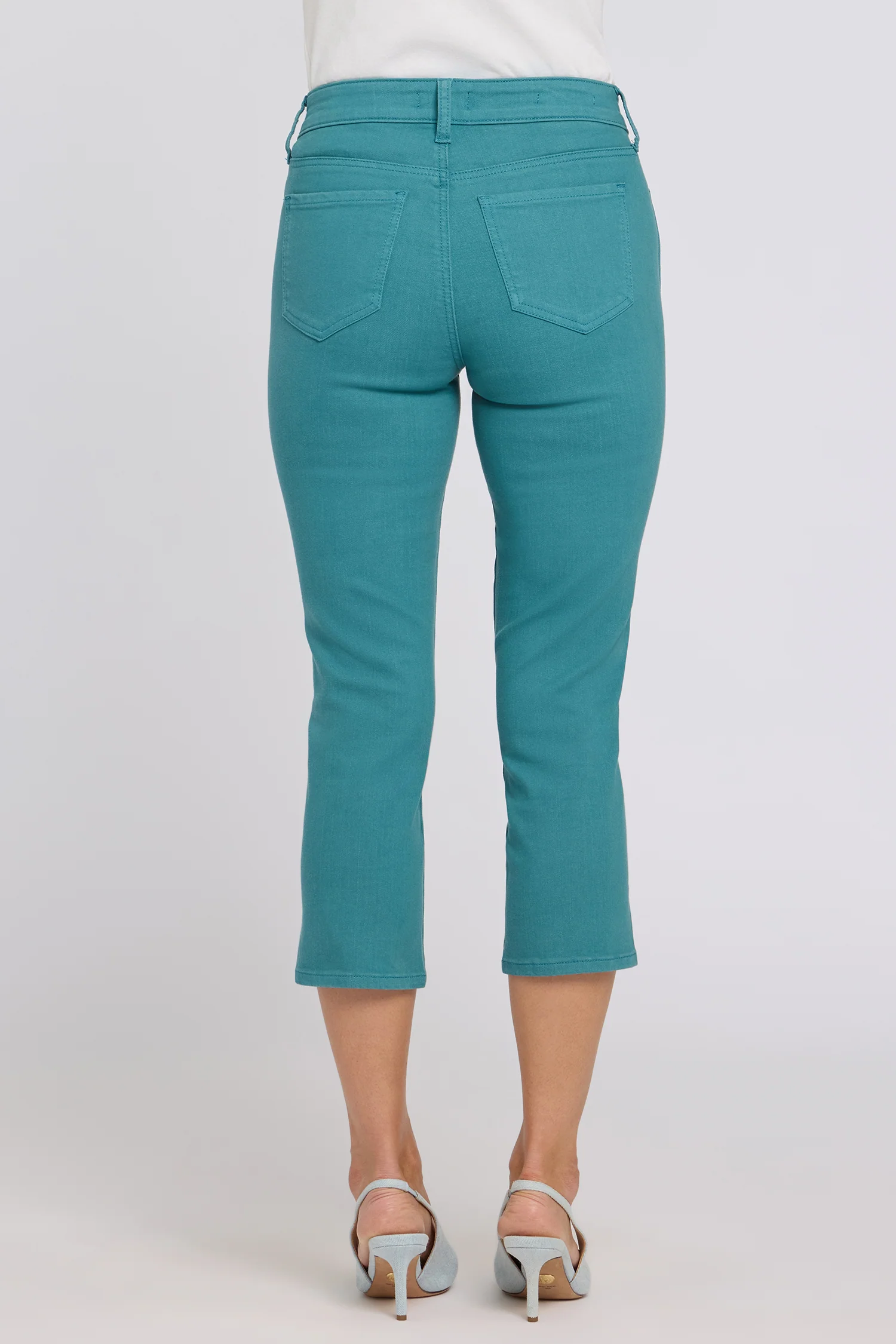 Chloe Capri Jeans - Harbor Blue - Image 3