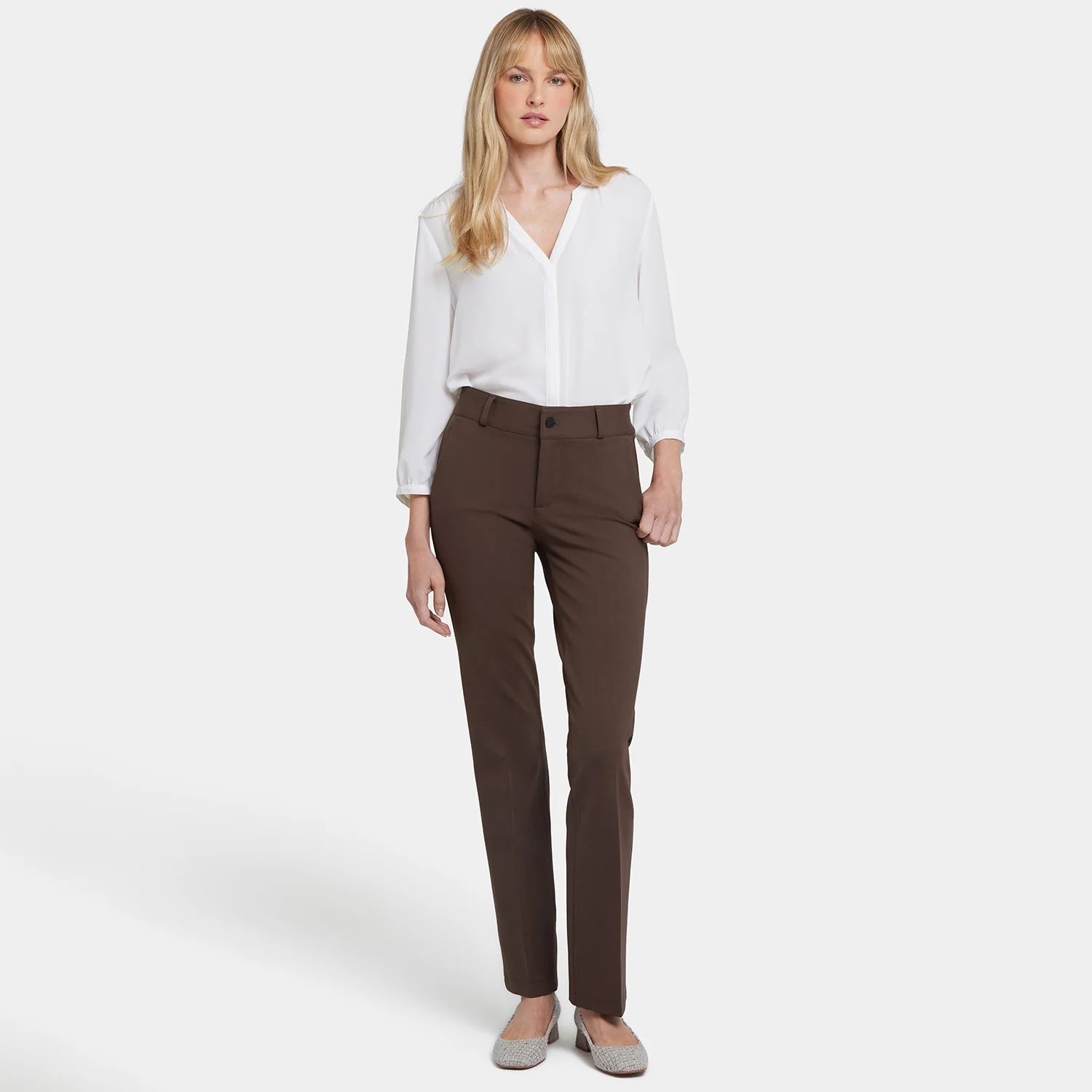 Classic Trouser Pants - Coffee Bean - Image 7