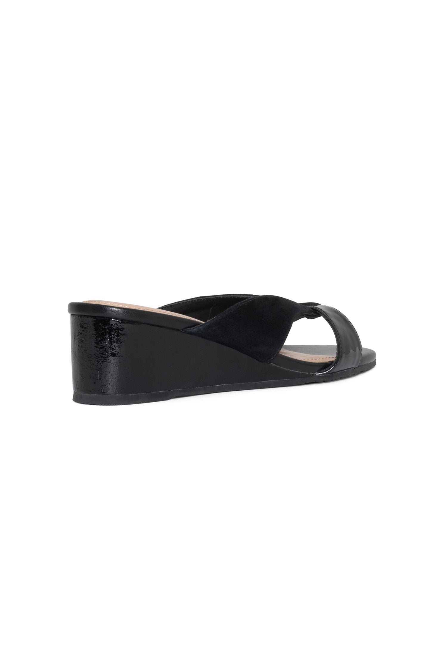 Contessa Wedge Sandals - Black - Image 7