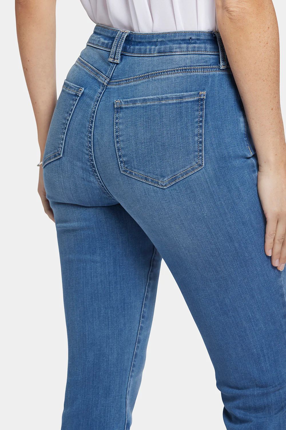 Curve Shaper™ Sheri Slim Ankle Jeans - Blue Water - Image 6