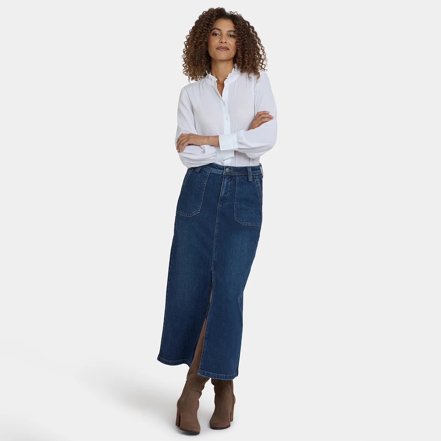 High Rise Long Skirt - Louvre Sapphire - Image 6