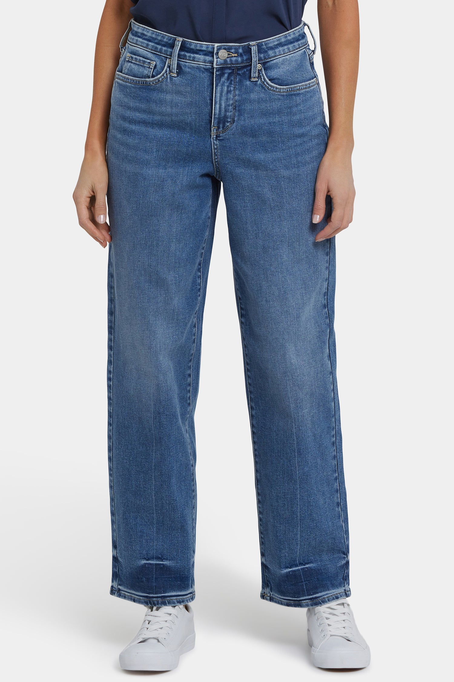 Jemma Barrel Jeans - Rainbow Blue - Image 4