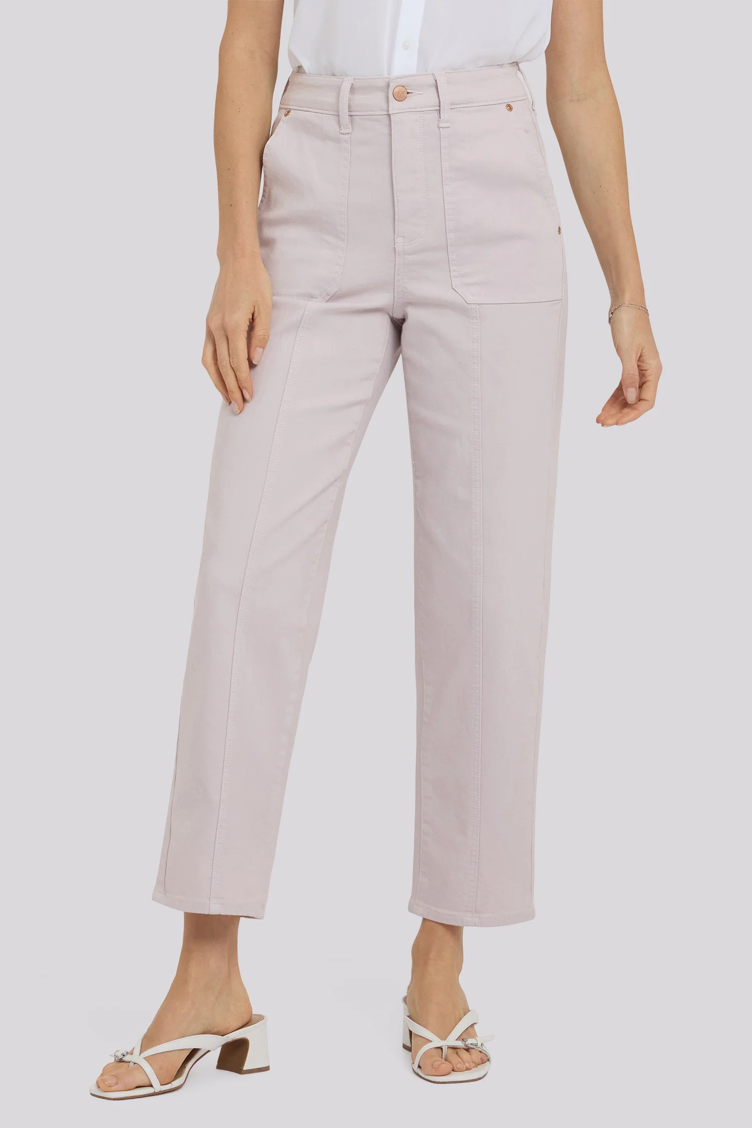 Kasey Stovepipe Ankle Jeans - Rock Flower - Image 4