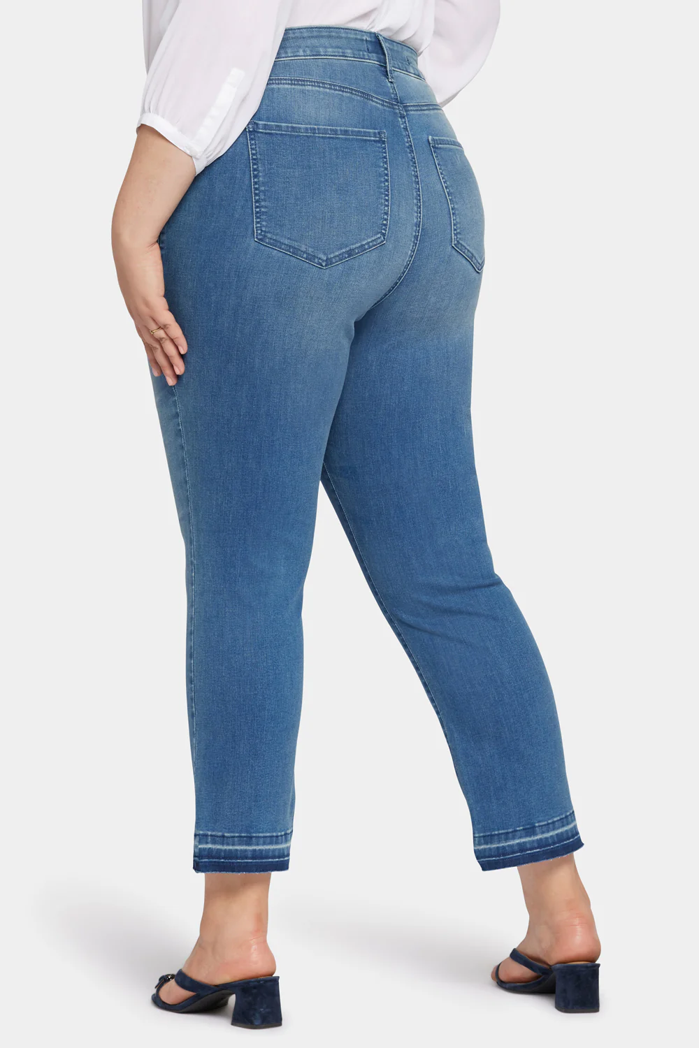 Marilyn Straight Ankle Jeans In Petite Plus Size - Stunning - Image 2