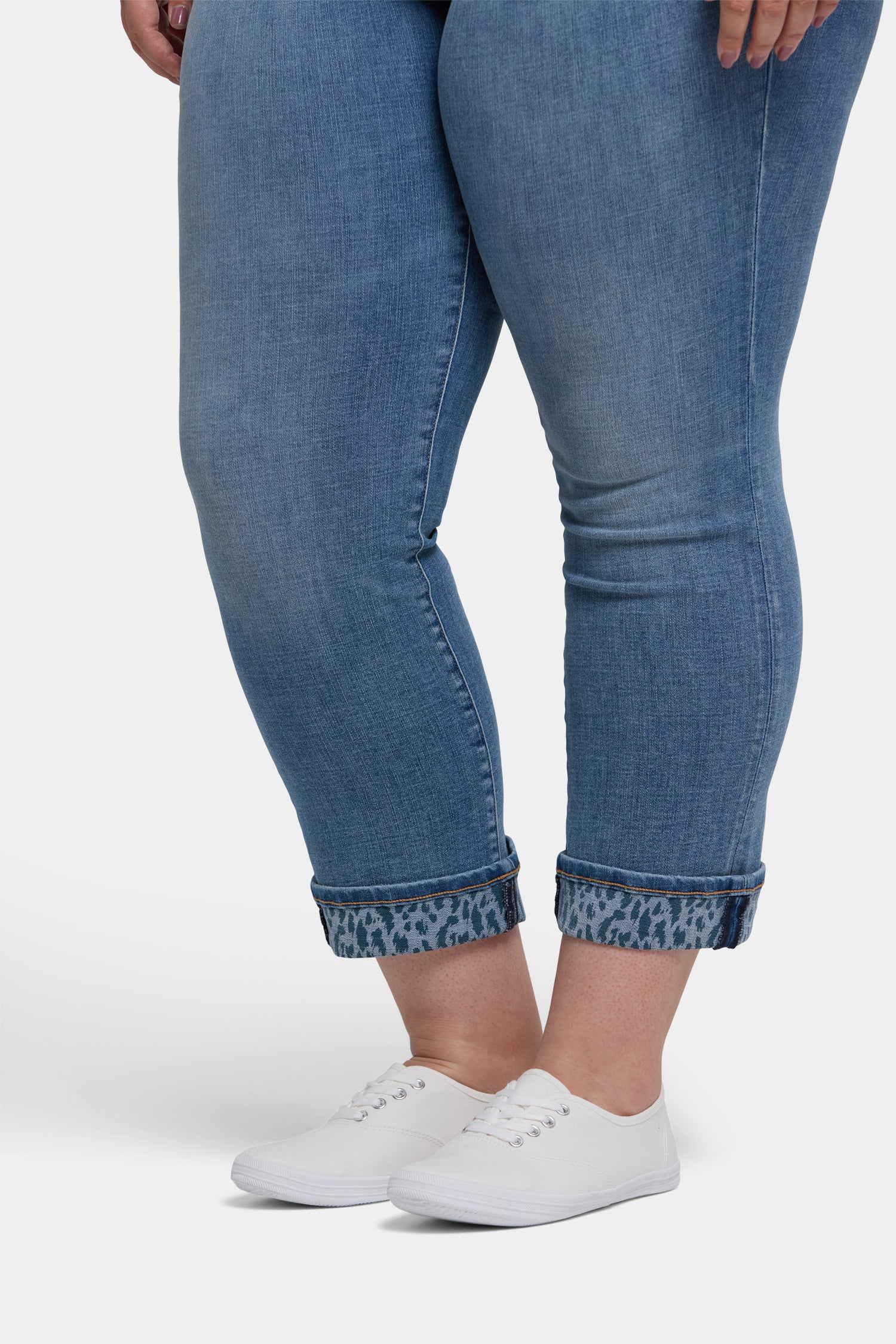 Marilyn Straight Ankle Jeans In Plus Size - Barcelona Breeze - Image 5