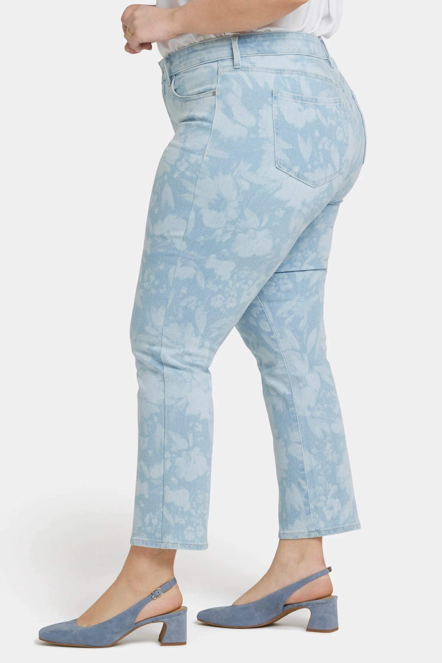Marilyn Straight Ankle Jeans In Plus Size - Marian Annabella - Image 3