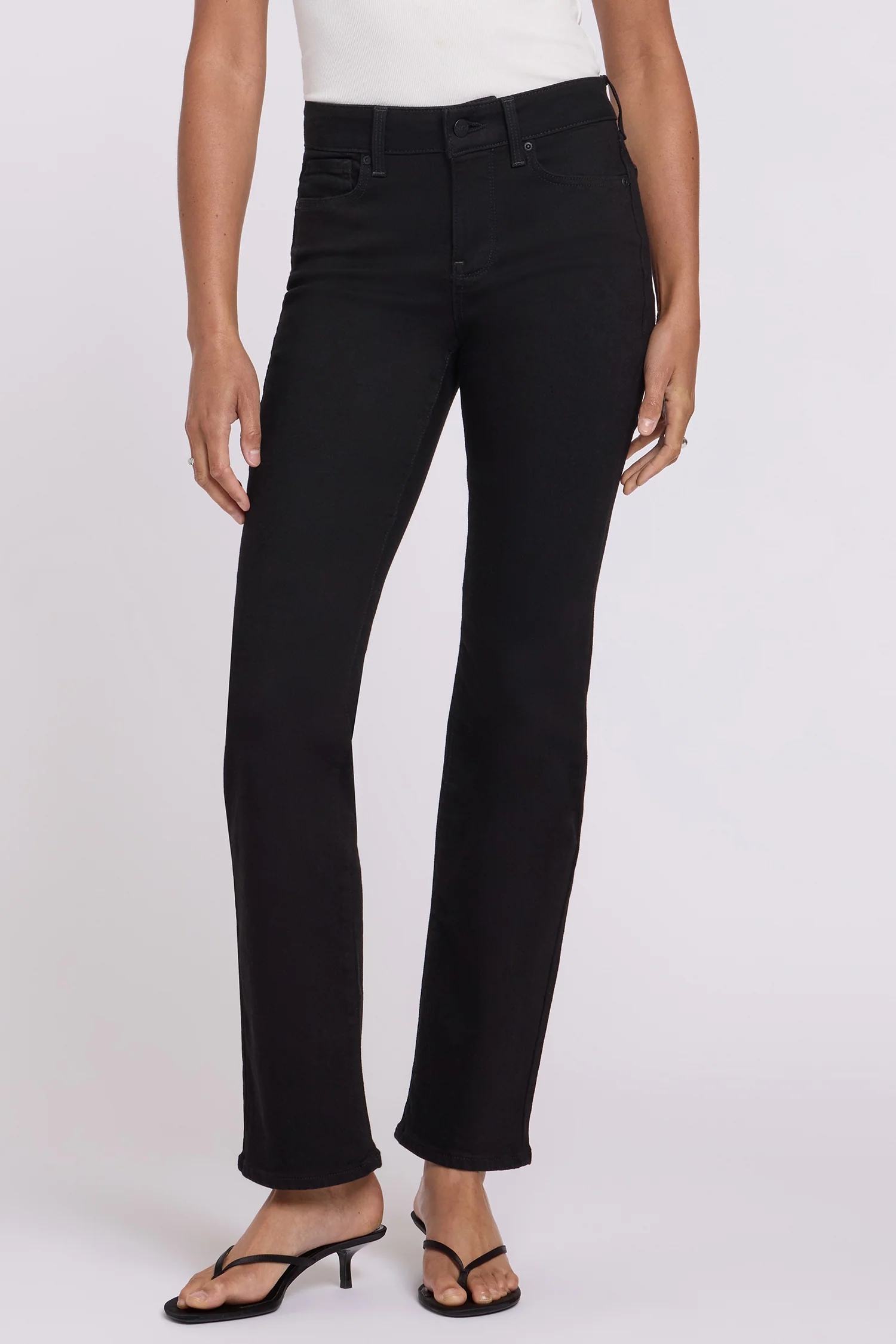 Marilyn Straight Jeans - Black - Image 4