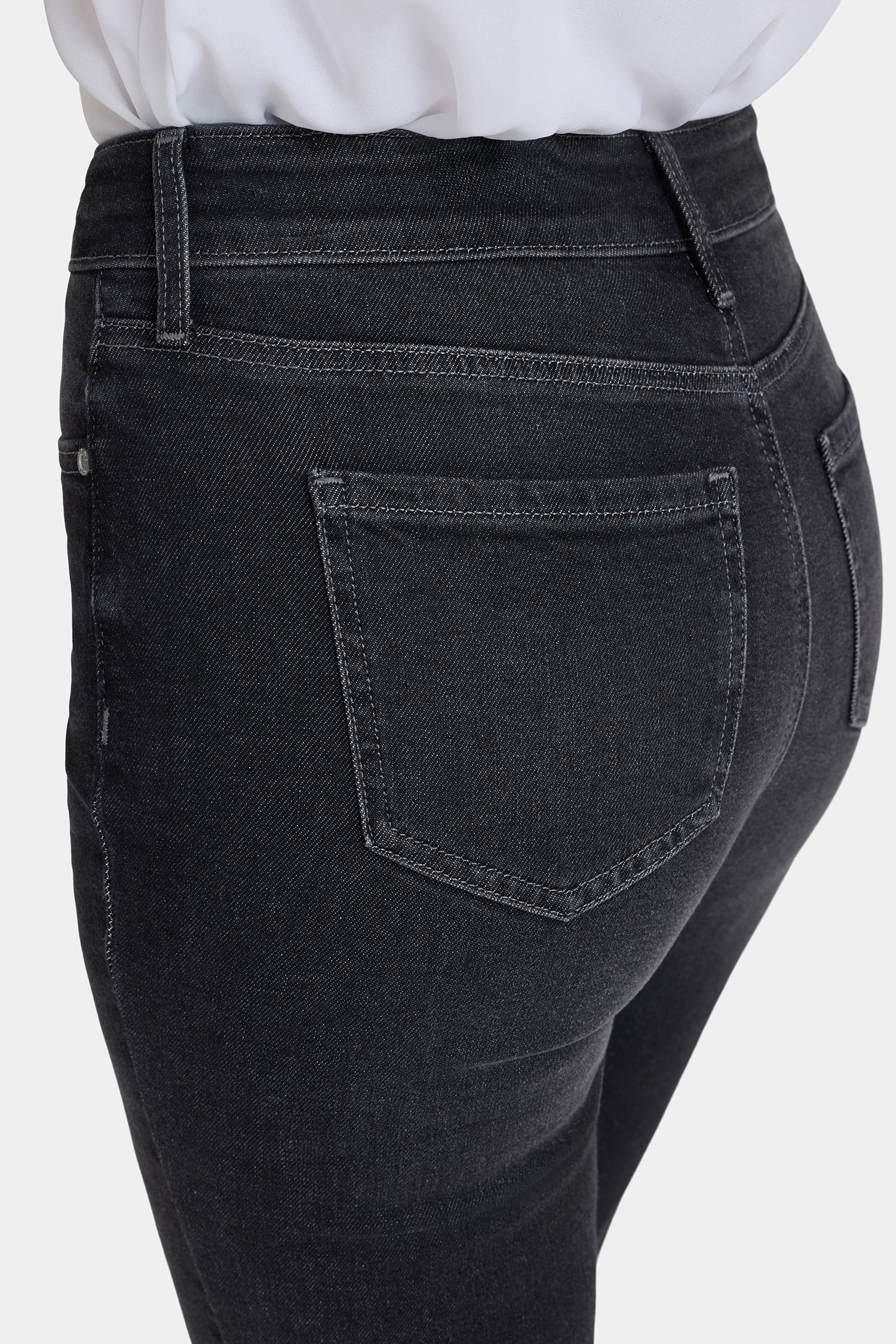 Marilyn Straight Jeans In Petite - Paris Lights - Image 2