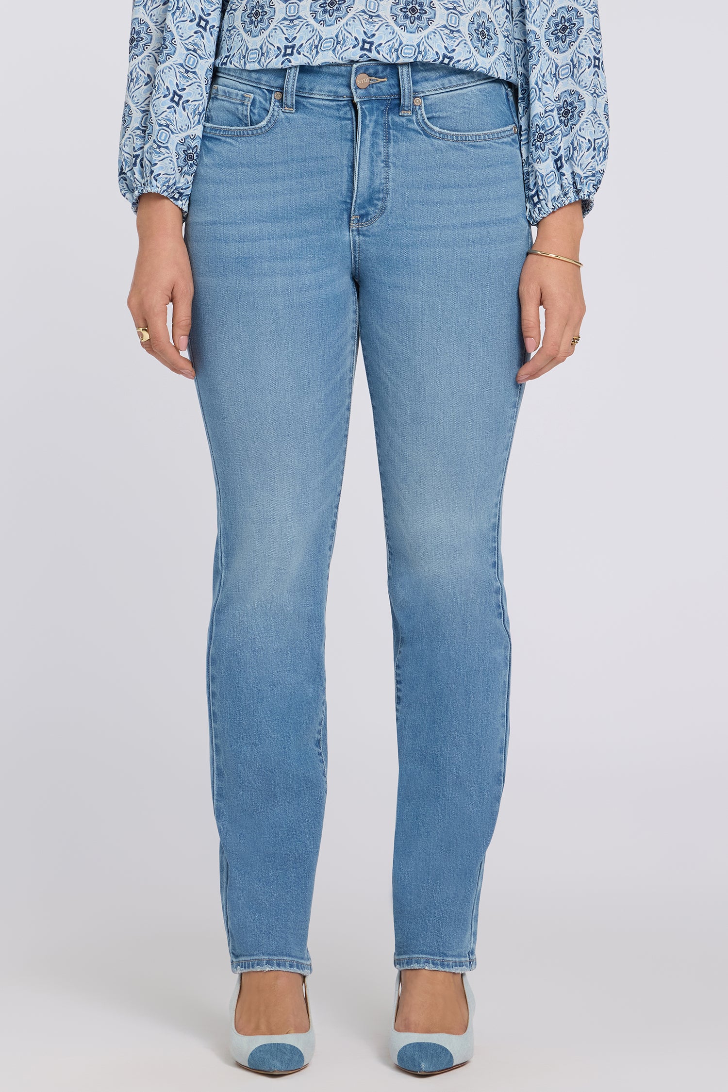 Marilyn Straight Jeans In Petite - Vista Lakes - Image 5