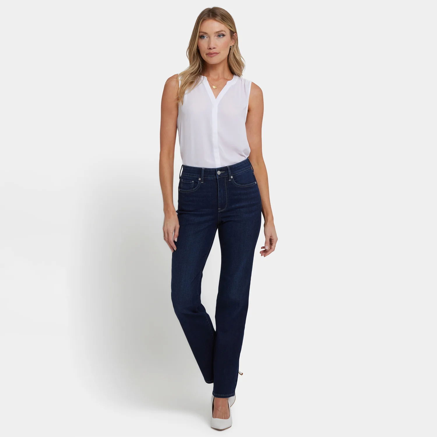 Marilyn Straight Jeans In Tall - Midnight Breeze - Image 6