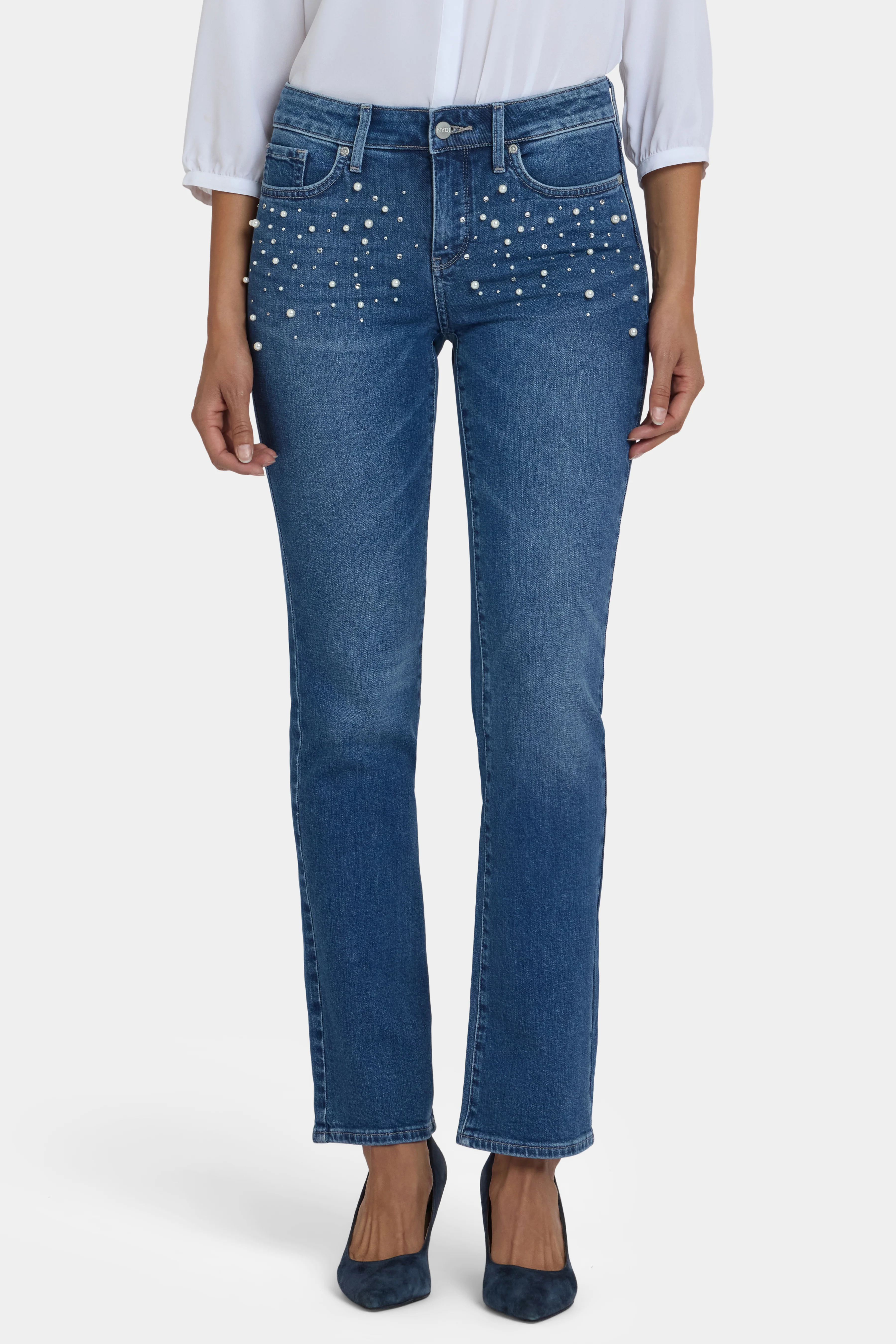 Marilyn Straight Jeans - Lake Notre-Dame - Image 4