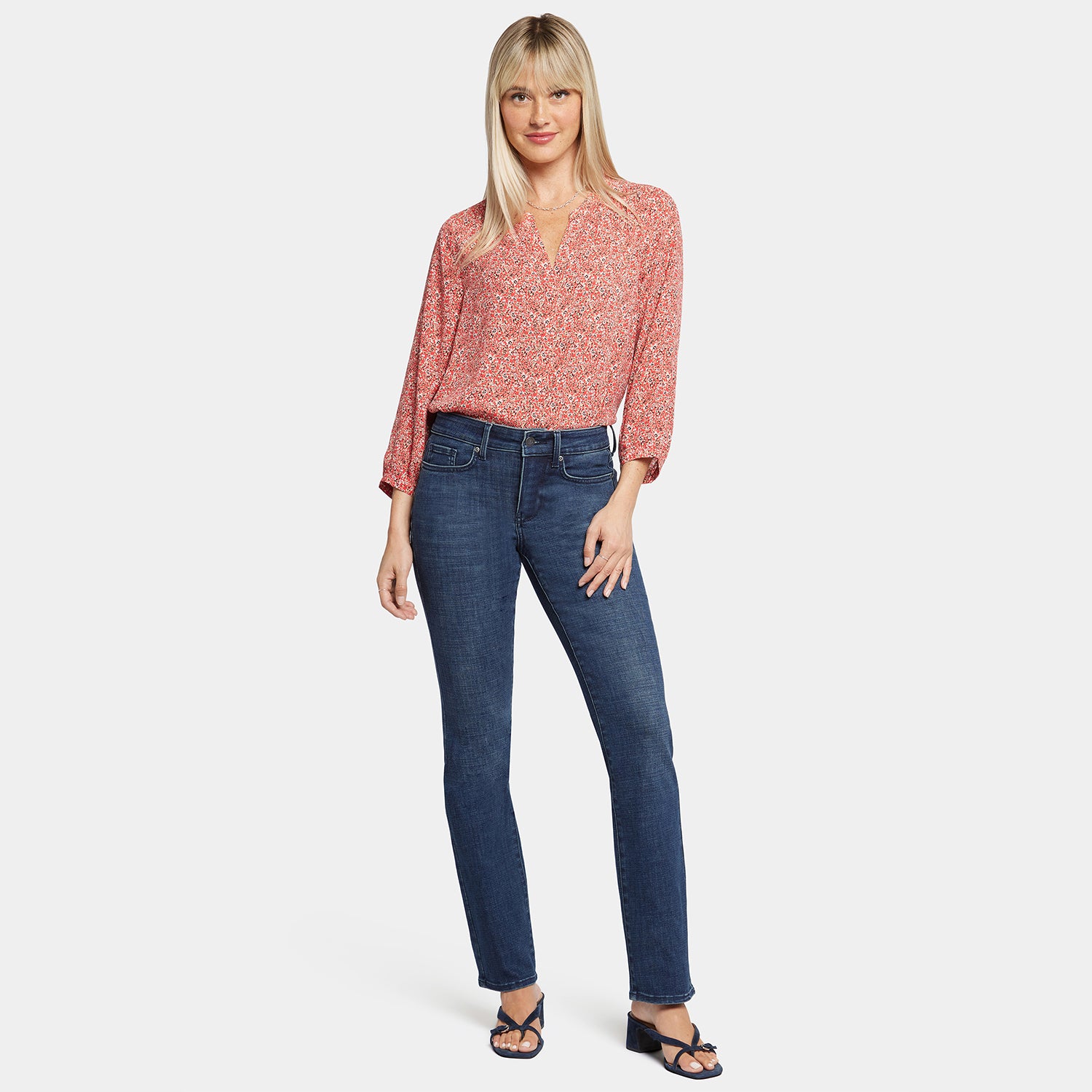 Marilyn Straight Jeans - Mesquite - Image 7