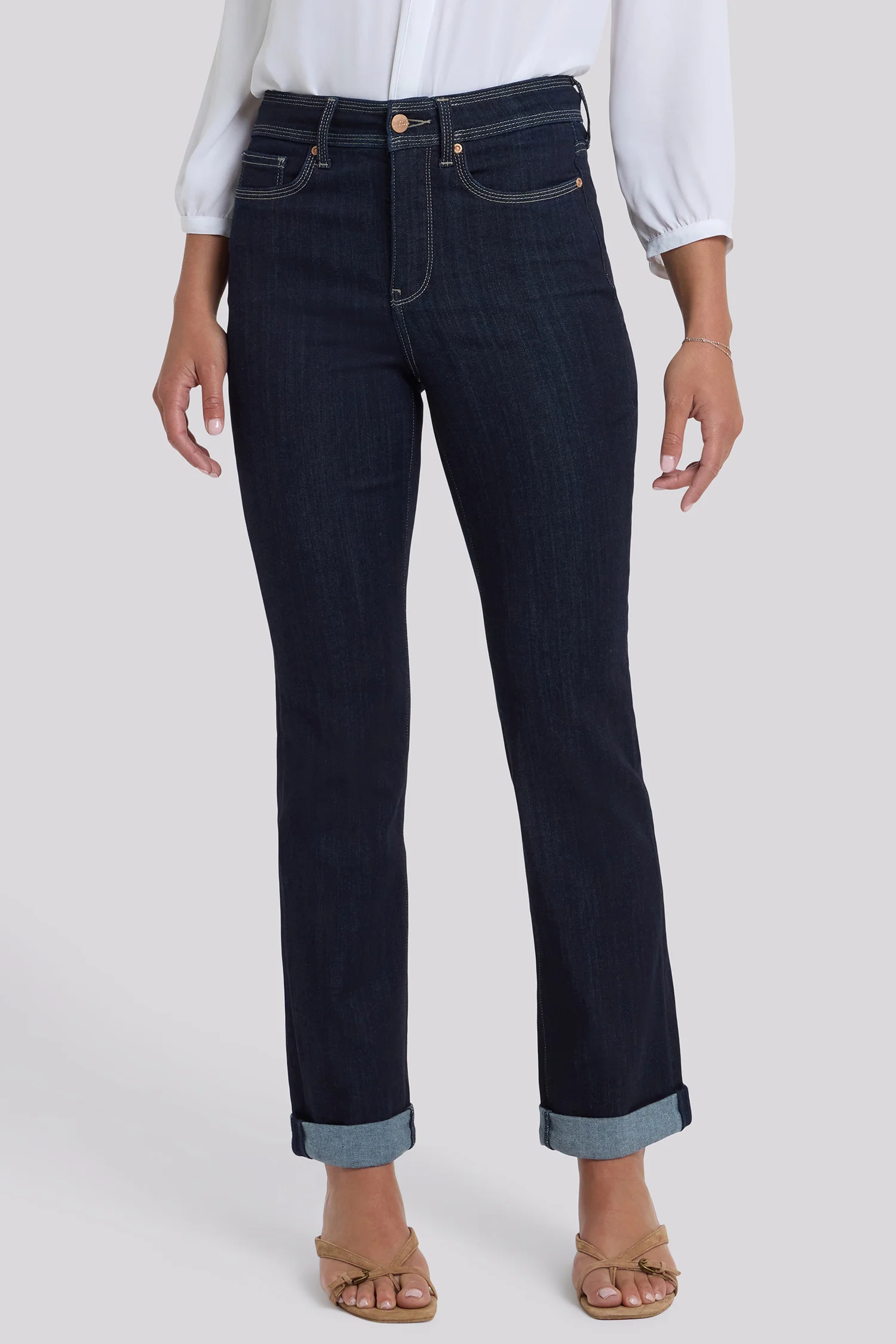 Marilyn Straight Jeans - Morning Tides - Image 4