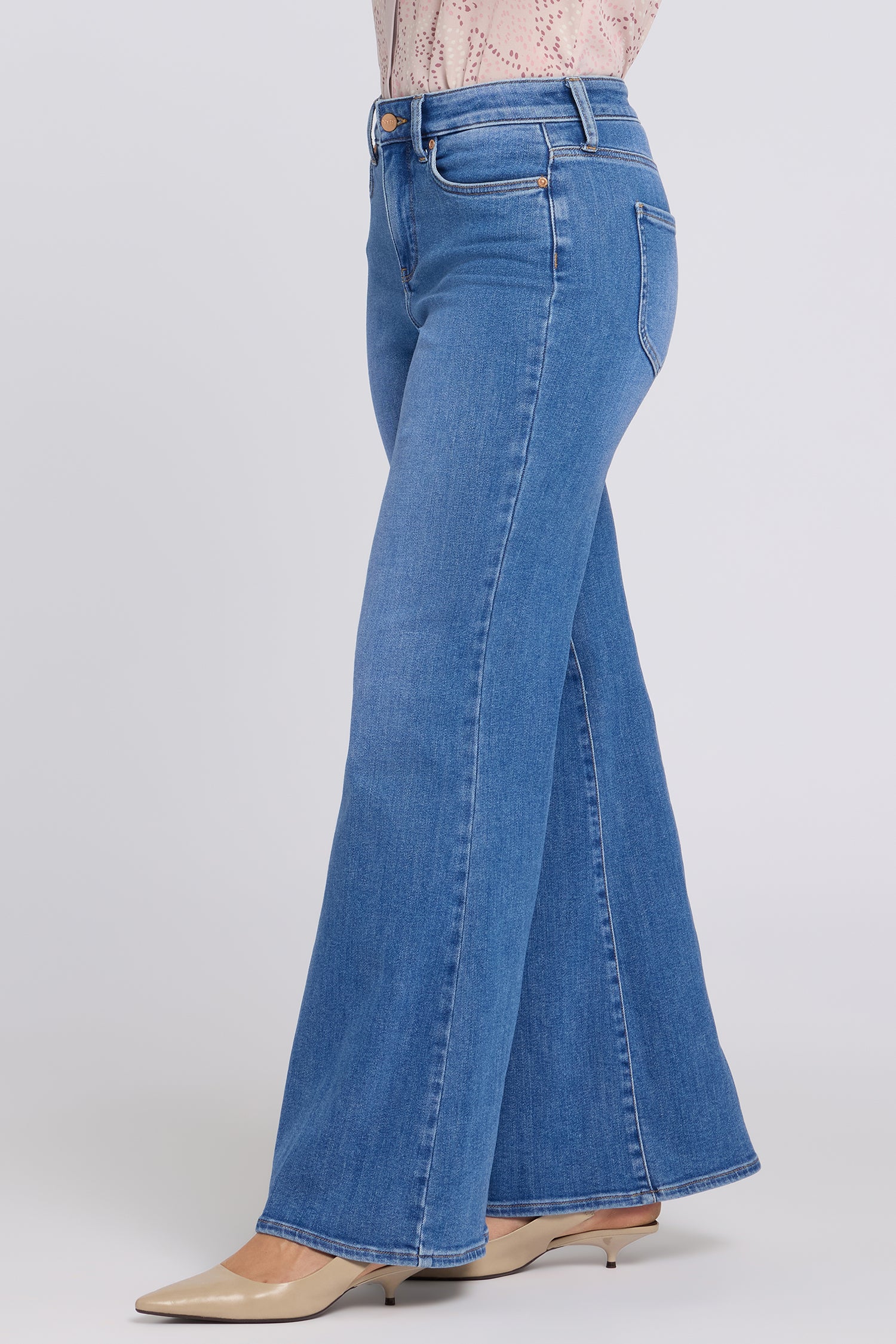 Mia Palazzo Jeans - Blue Paradise - Image 2