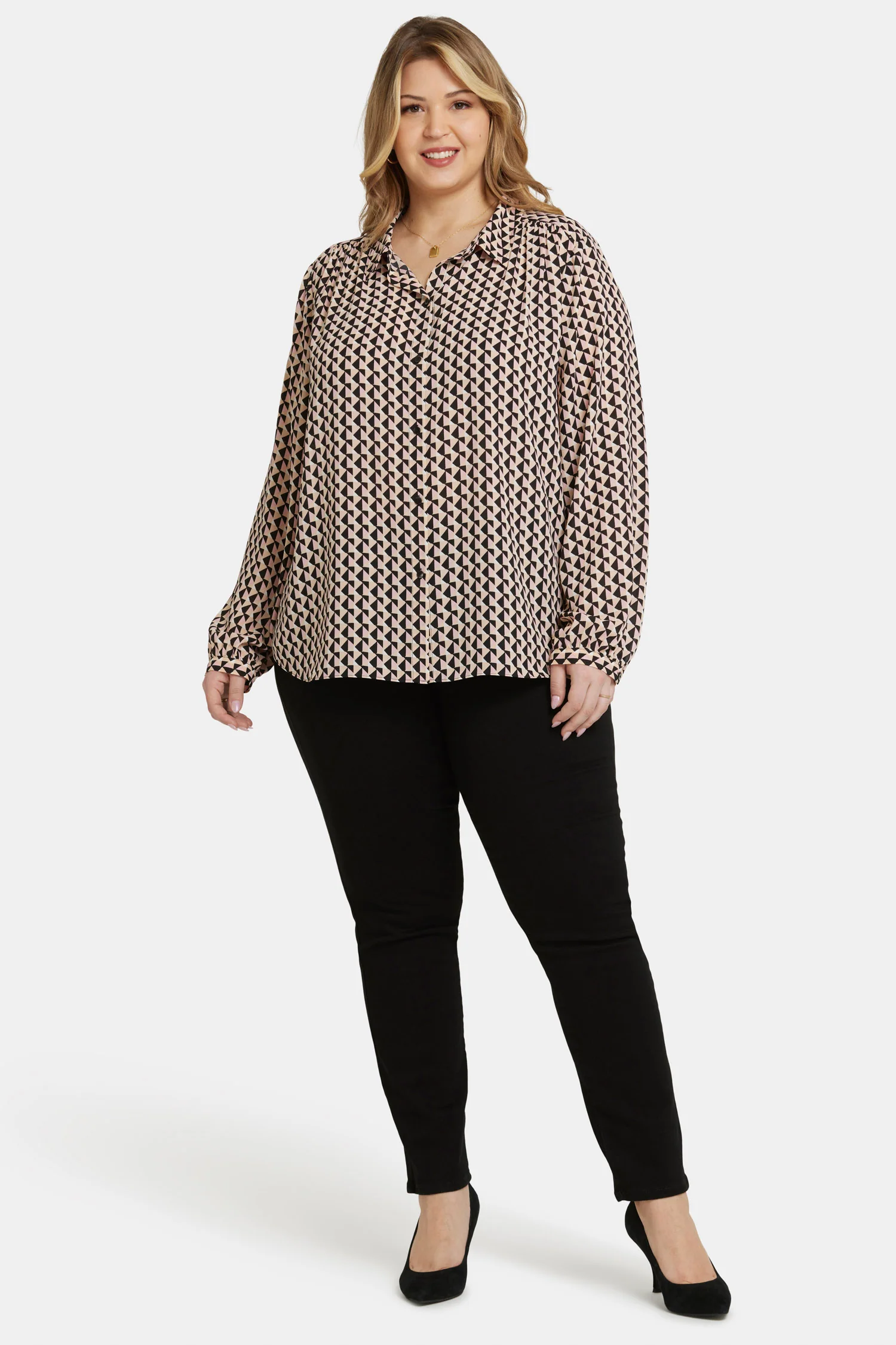 Modern Blouse In Plus Size - Corinth Peaks - Image 5