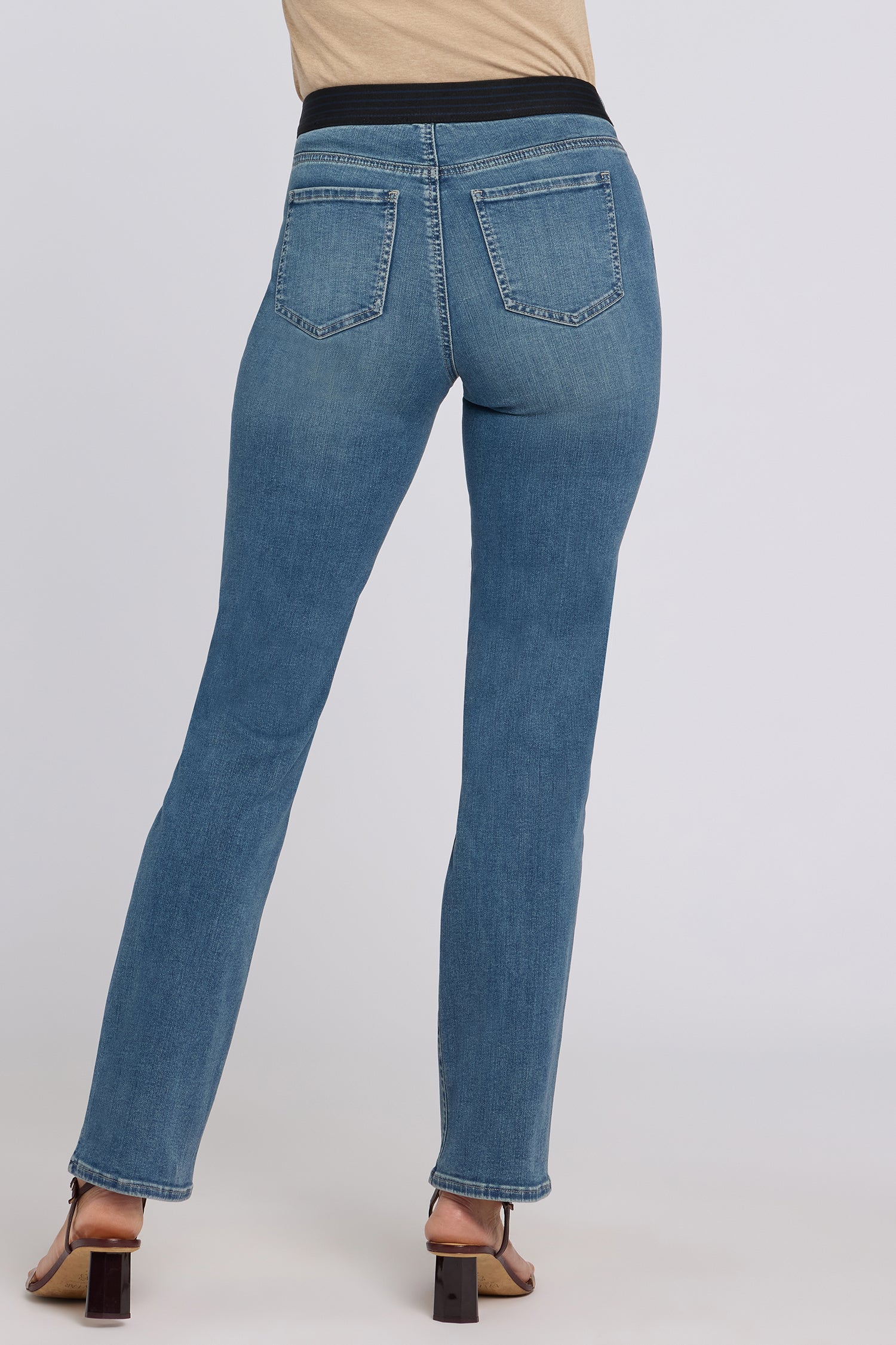 No Gapper™ Marilyn Straight Jeans - Breezy Palms - Image 6