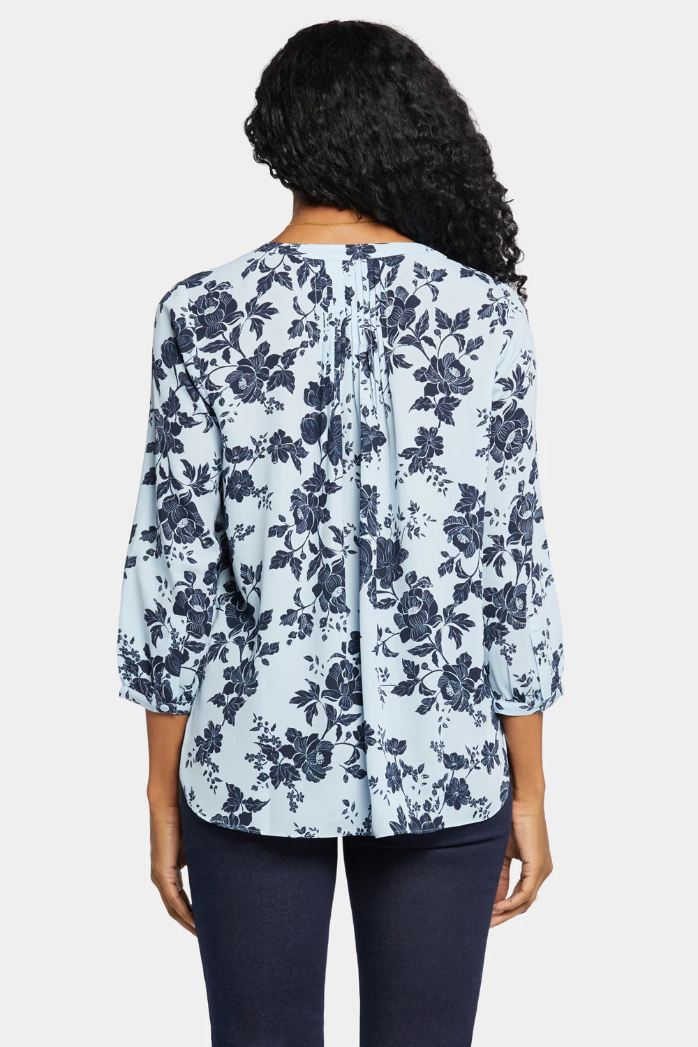 Pintuck Blouse - Rosemary Petals - Image 2