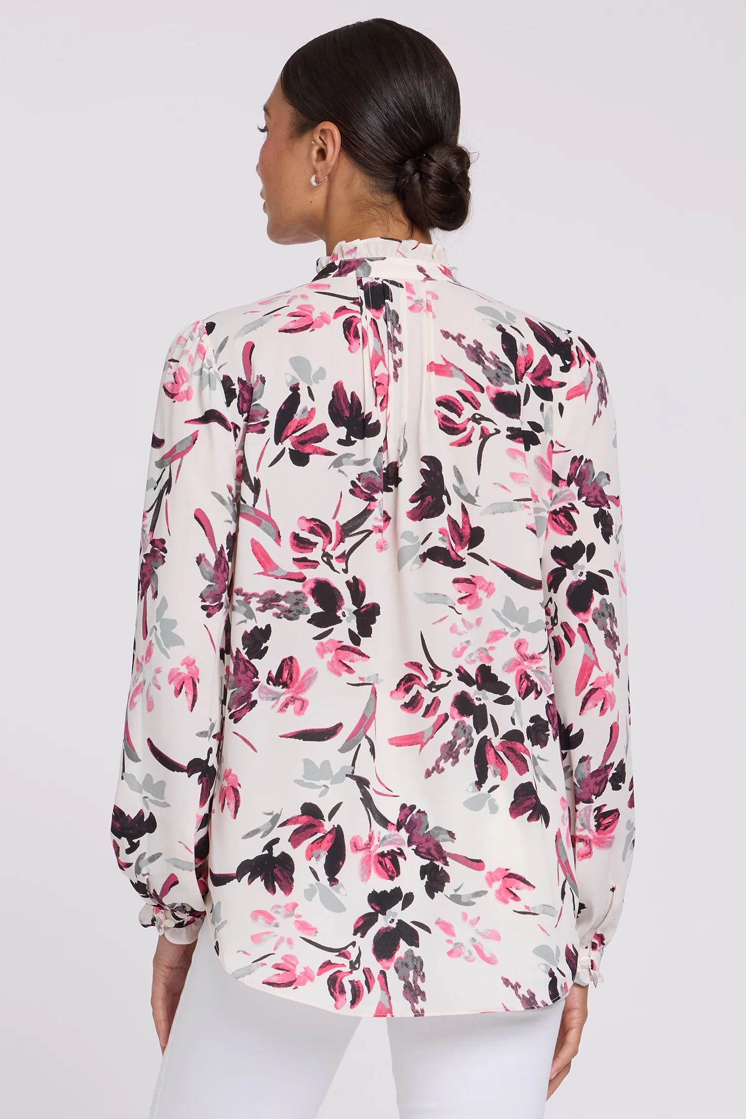 Pleated Front Tunic - Starlight Garden - Image 3