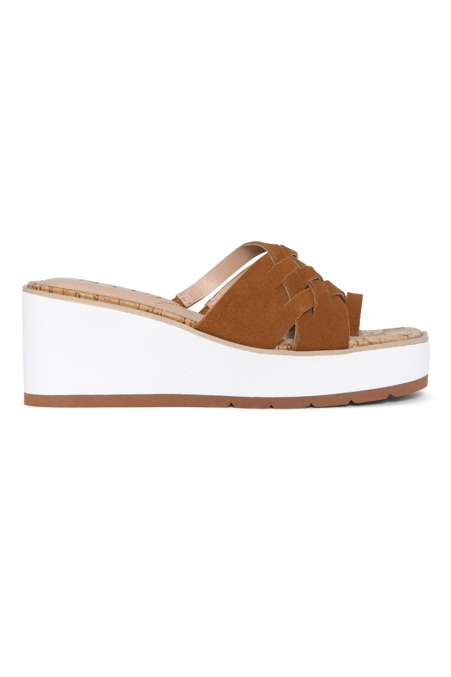 Reesie Wedge Sandals - Cognac - Image 2