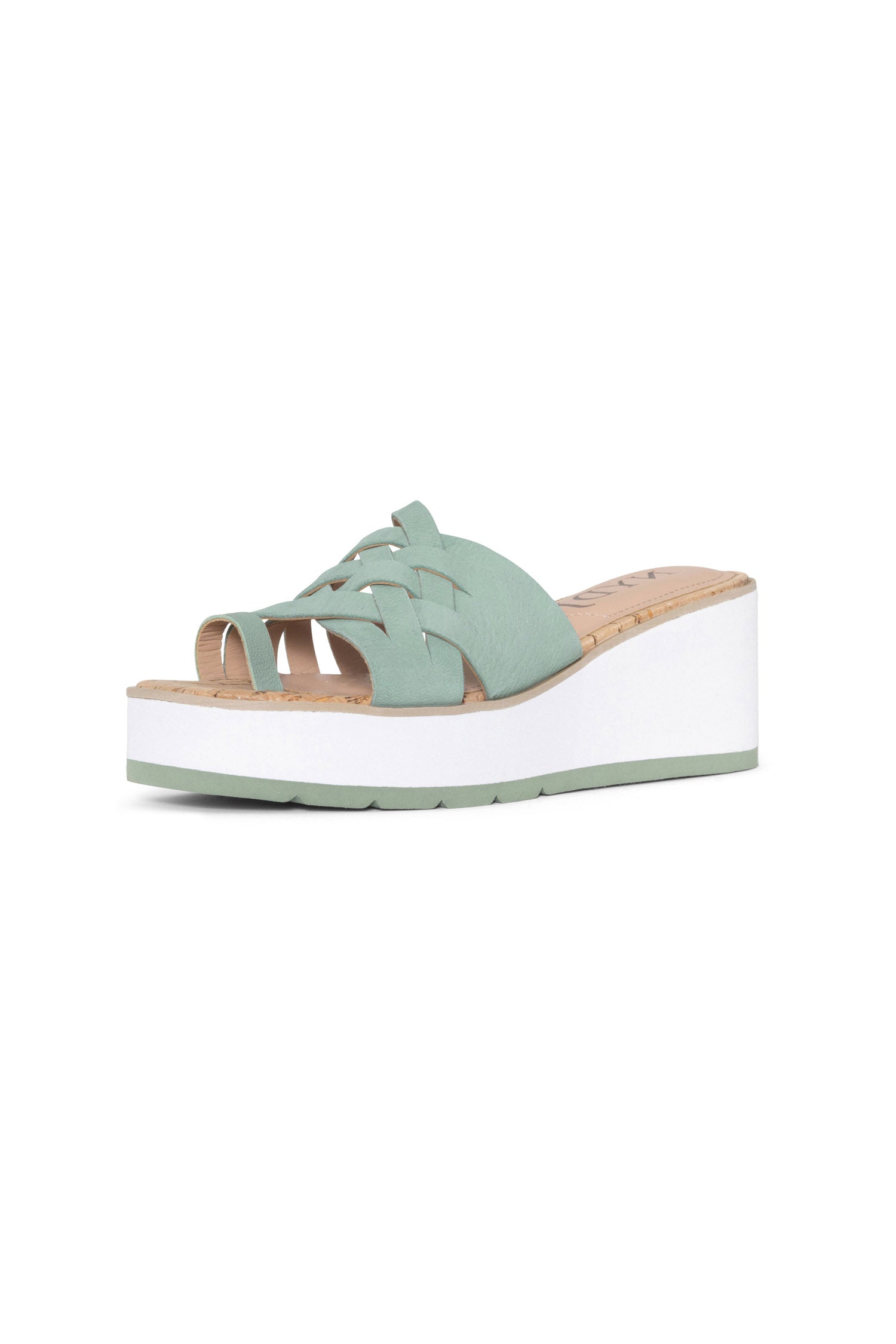 Reesie Wedge Sandals - Jade - Image 6