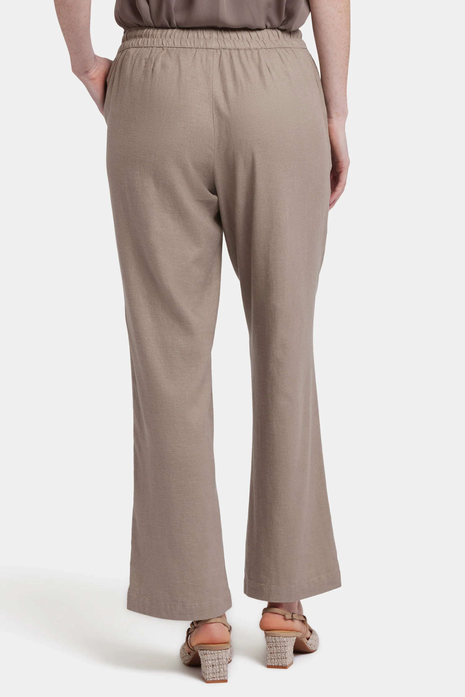 Relaxed Drawstring Pull-On Pants - Saddlewood - Image 3