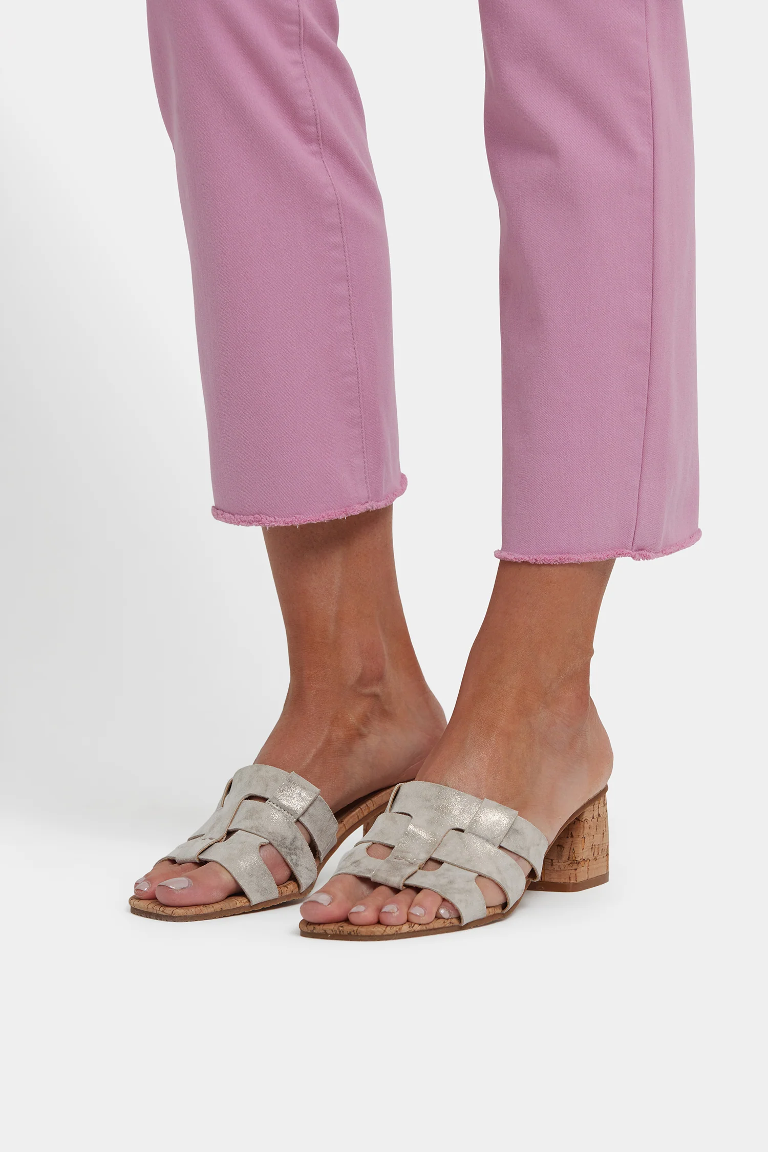 Sheri Slim Ankle Jeans In Petite - Ballet - Image 2
