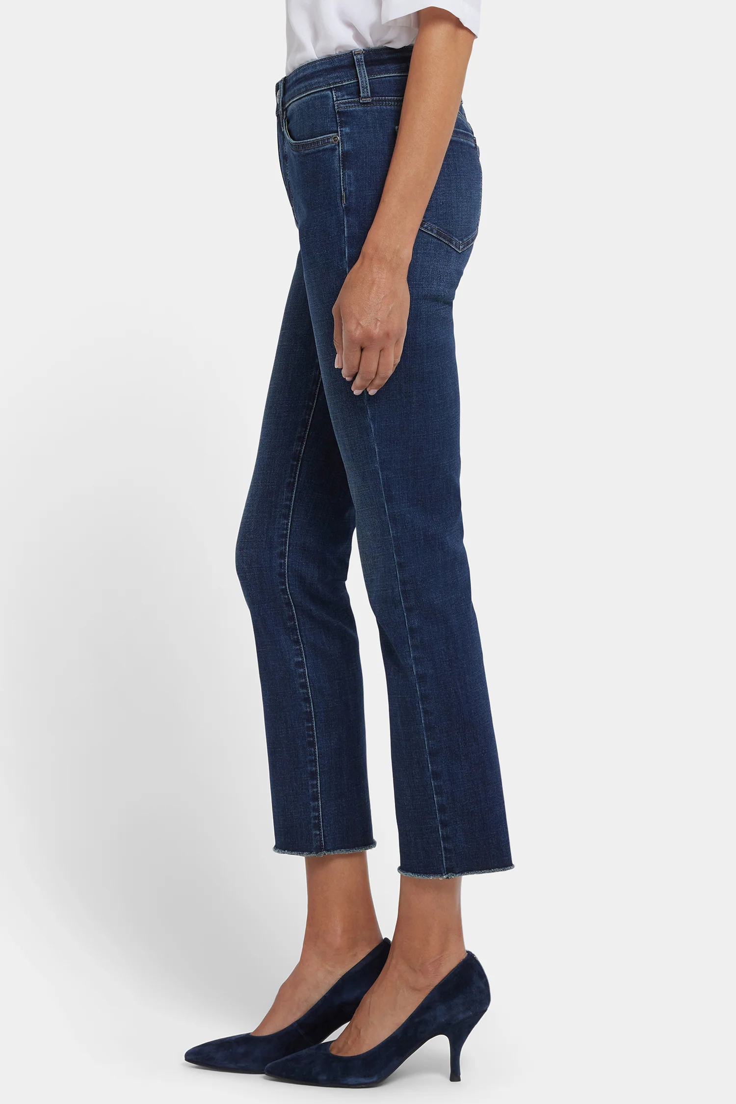 Sheri Slim Ankle Jeans In Petite - Louvre Sapphire - Image 3
