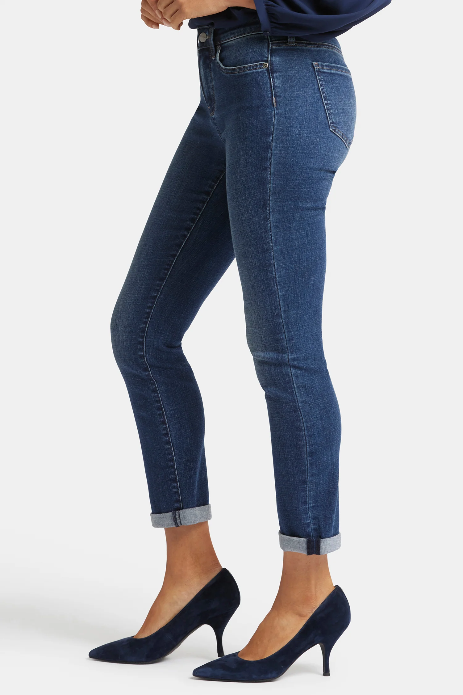 Sheri Slim Ankle Jeans In Petite - Wellspring - Image 3