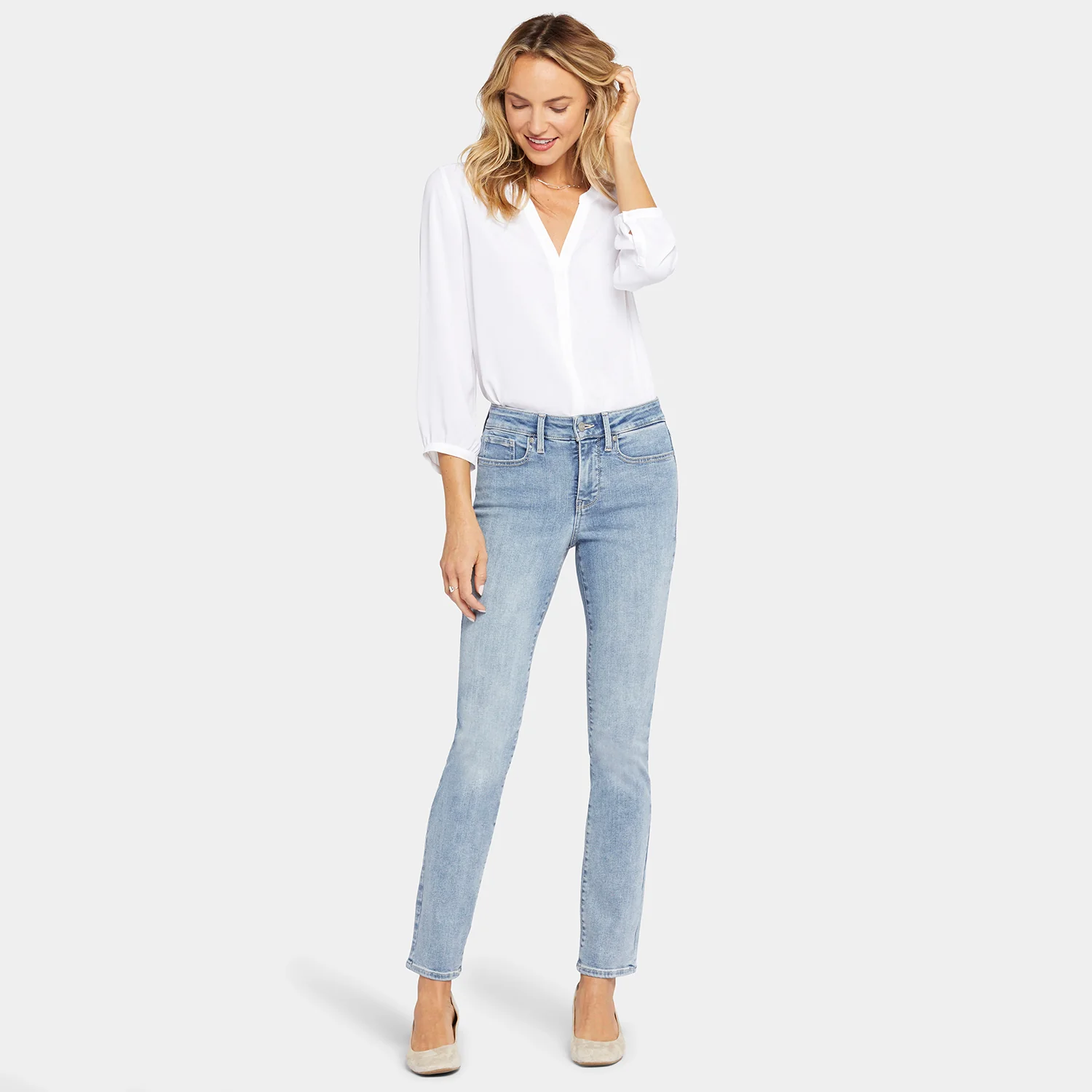 Sheri Slim Jeans In Long Inseam - Haley - Image 7