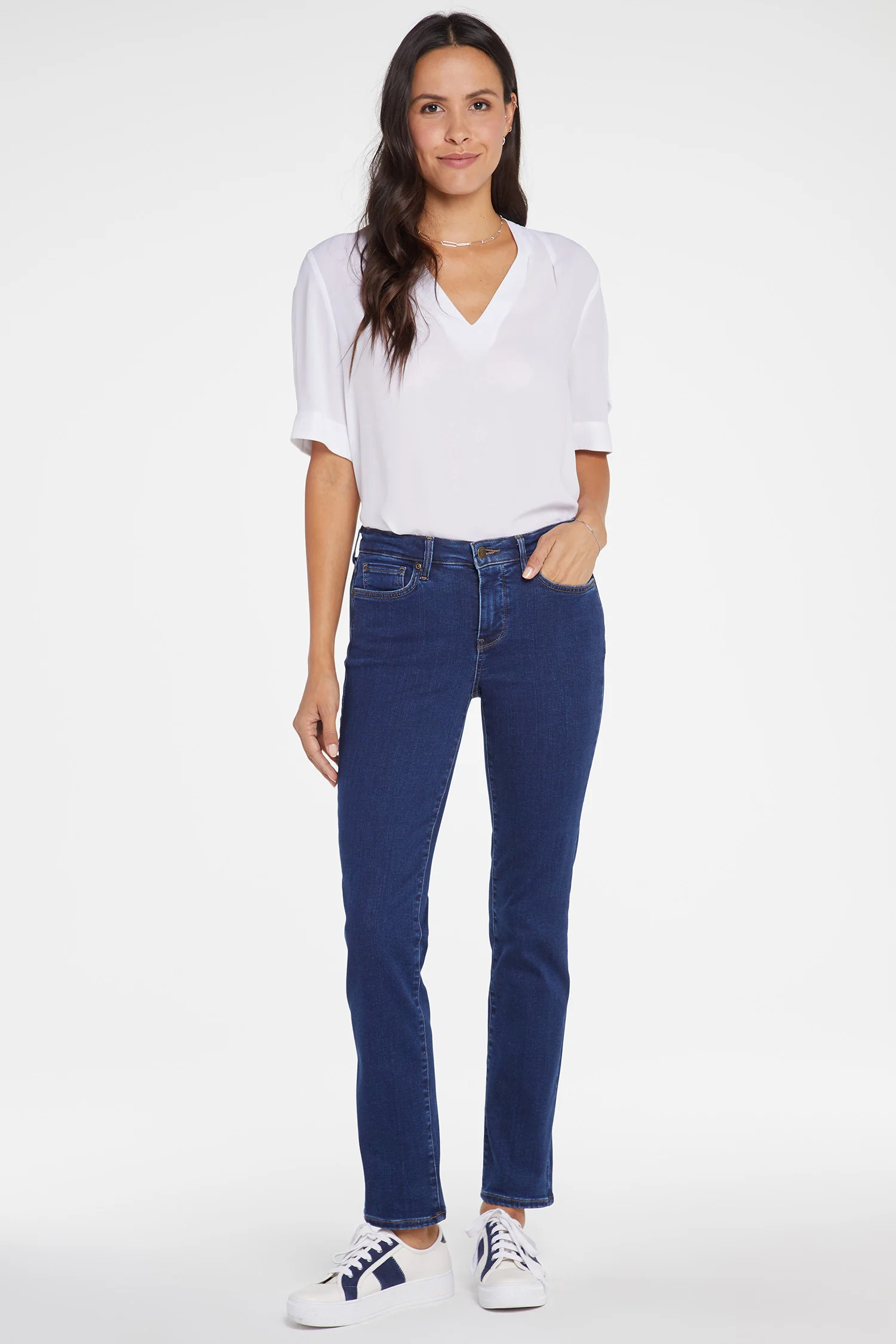 Sheri Slim Jeans In Long Inseam - Quinn - Image 4