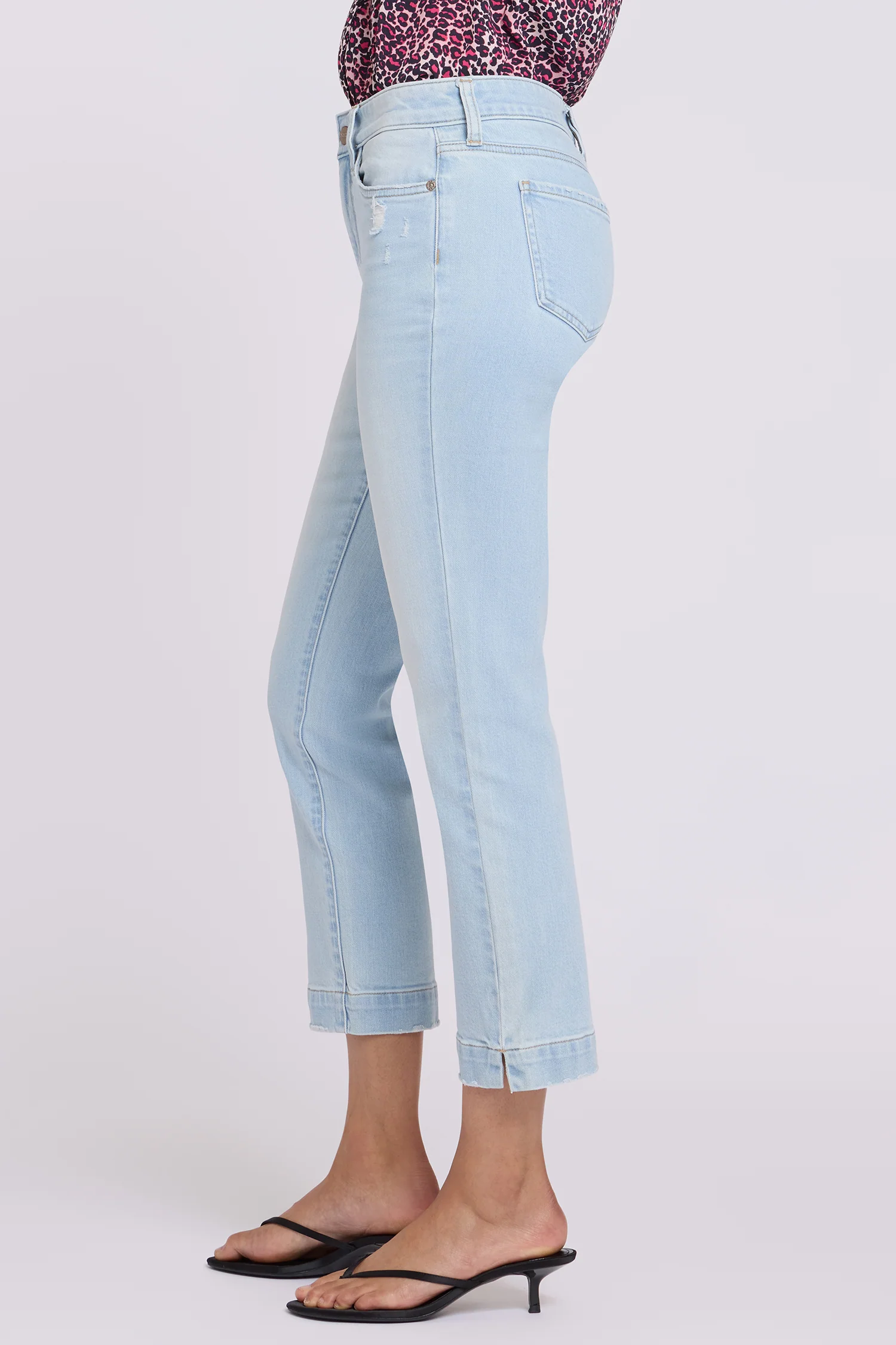 Sheri Slim Straight Ankle Jeans - Sky Valley - Image 4