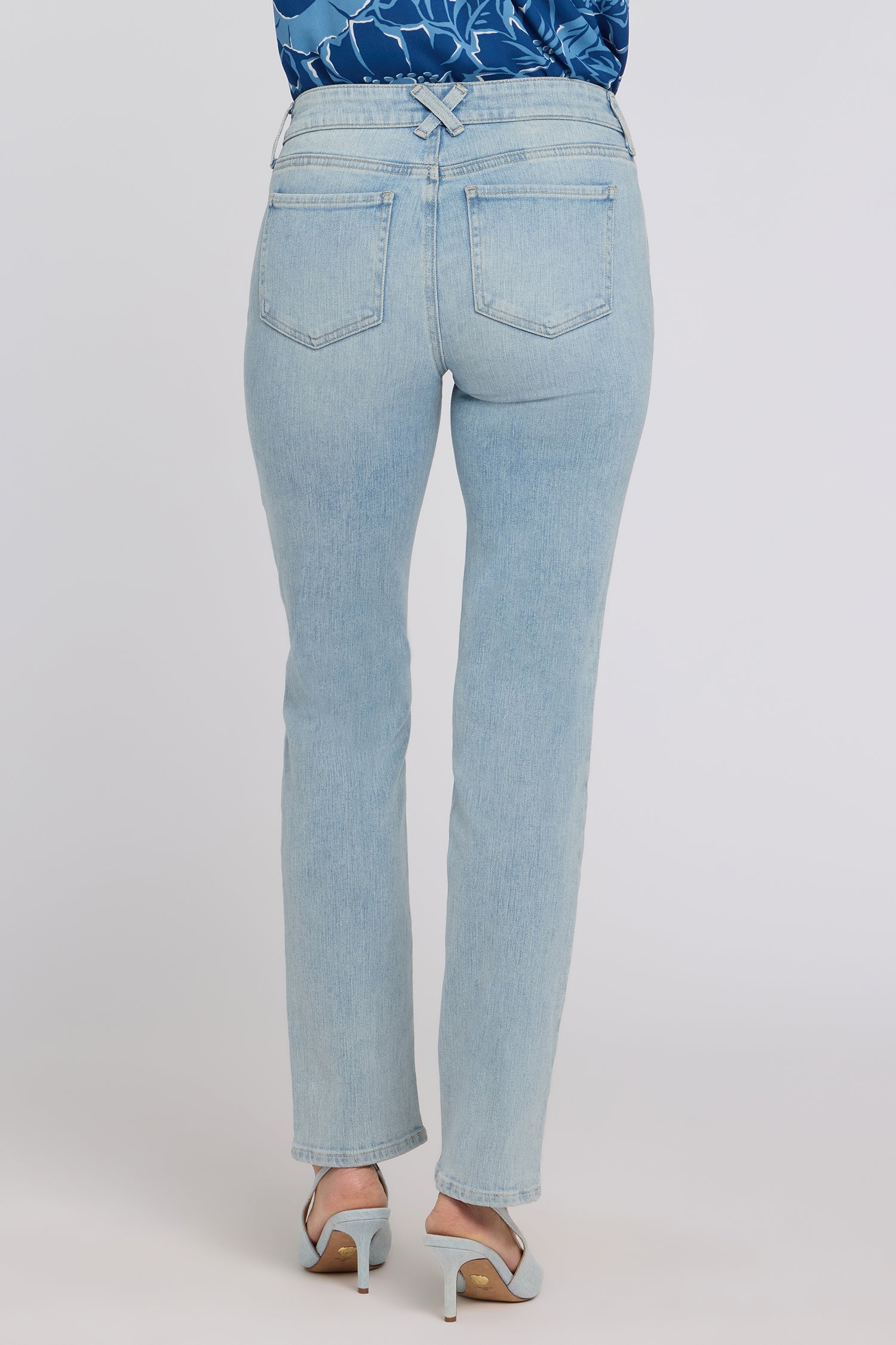 Sheri Slim Straight Jeans - Keys View - Image 6