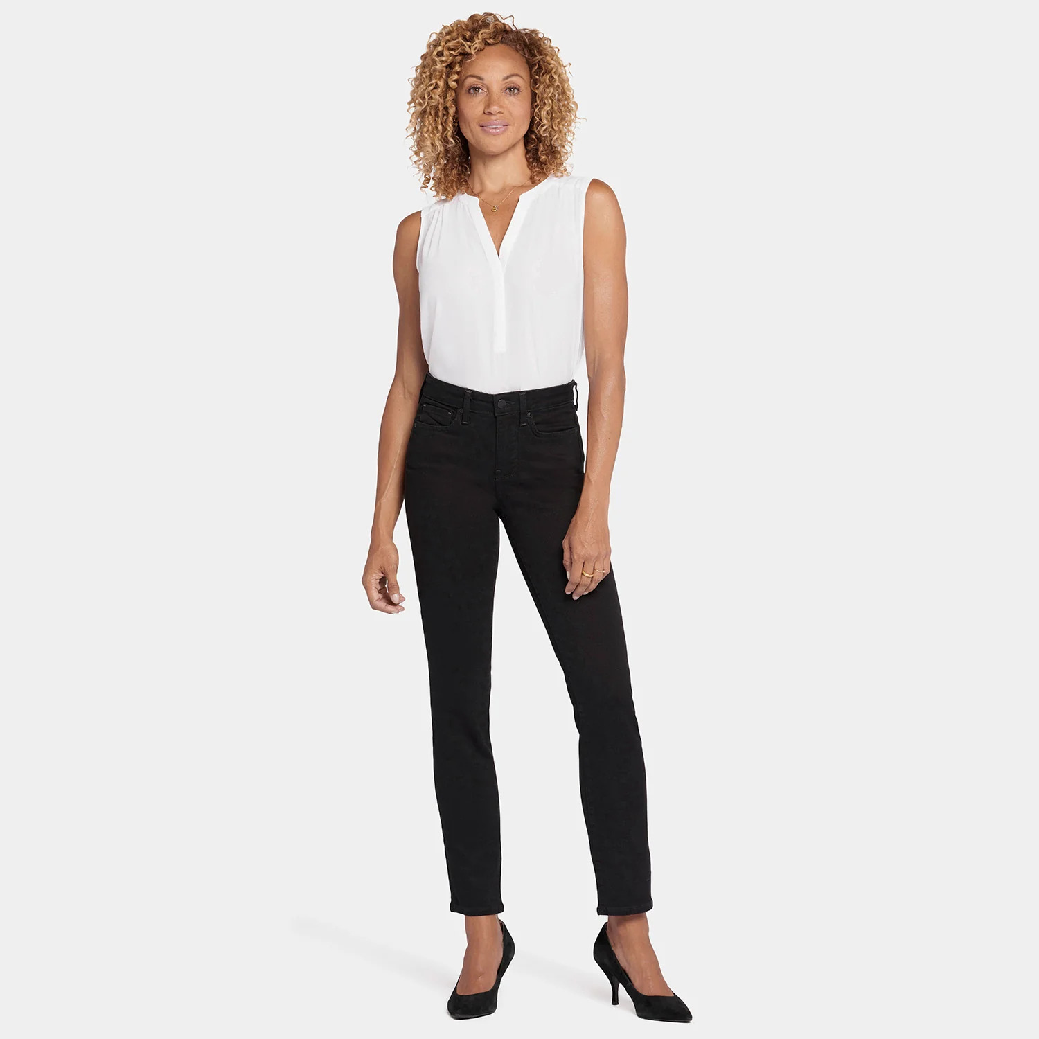 Sheri Slim Jeans - Black - Image 7