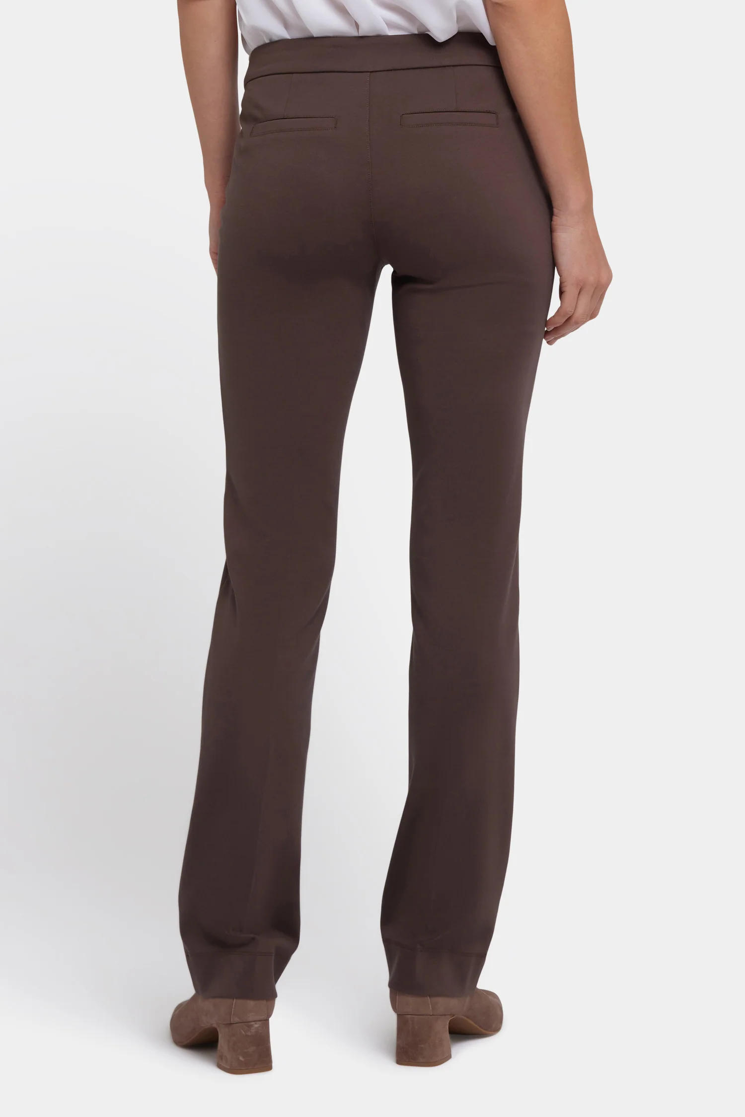 Slim Trouser Pants - Coffee Bean - Image 2