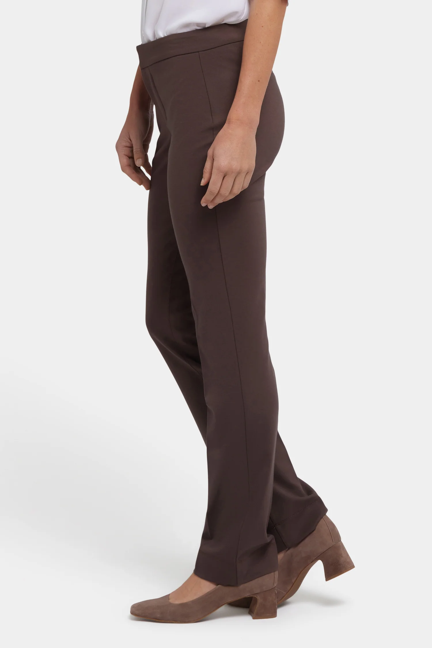 Slim Trouser Pants - Coffee Bean - Image 3