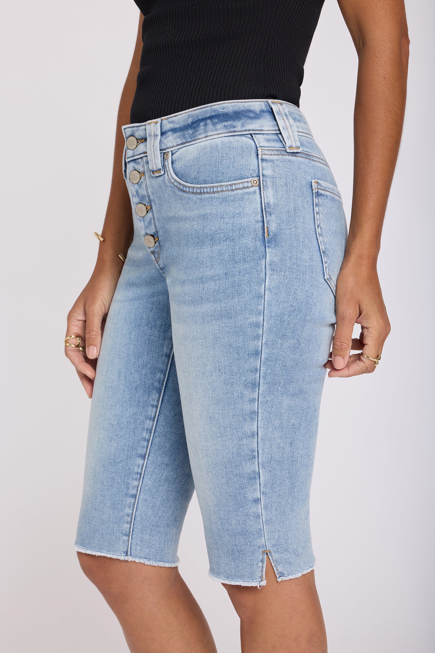 Sophie Bike Capri Jeans - Mist Springs - Image 2
