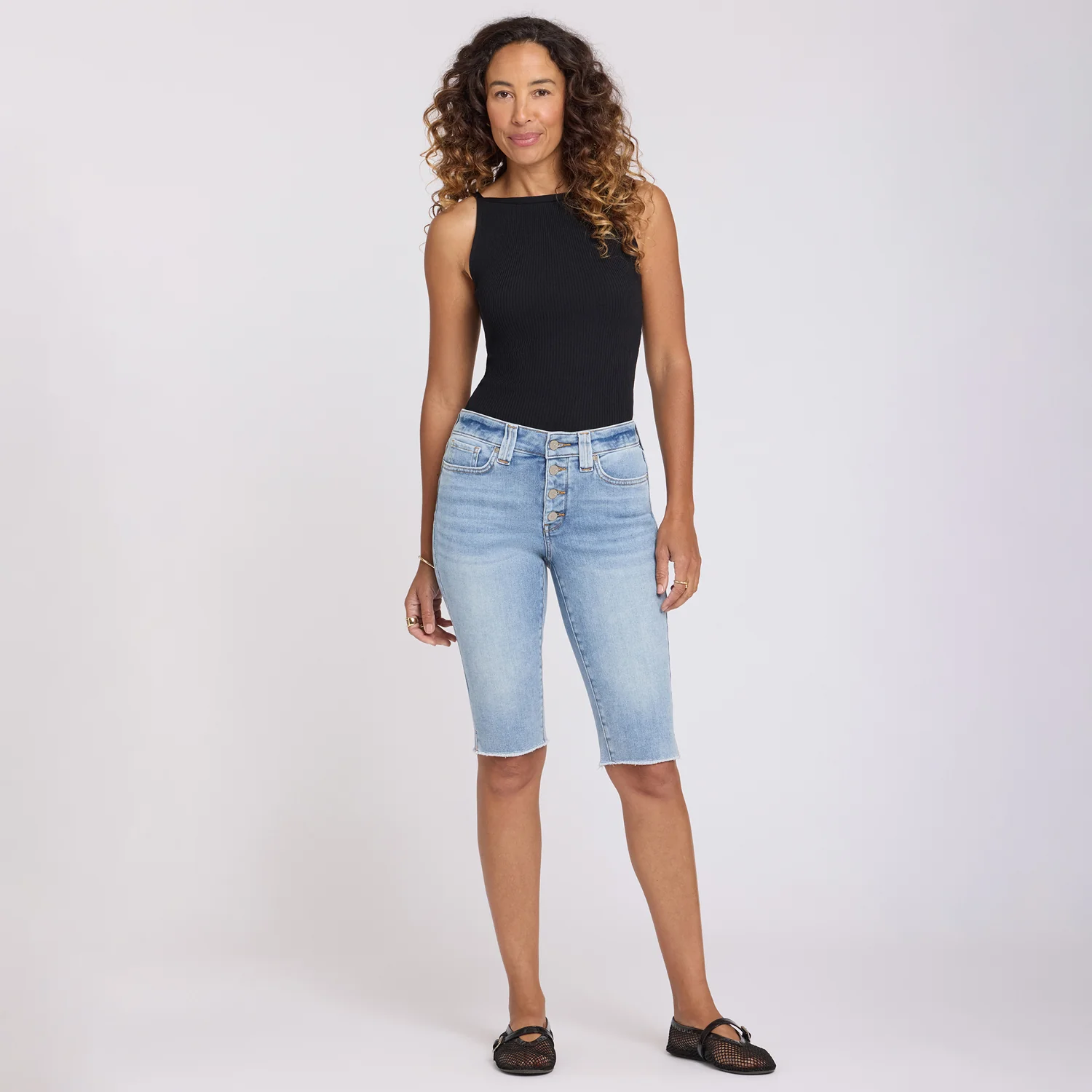 Sophie Bike Capri Jeans - Mist Springs - Image 6