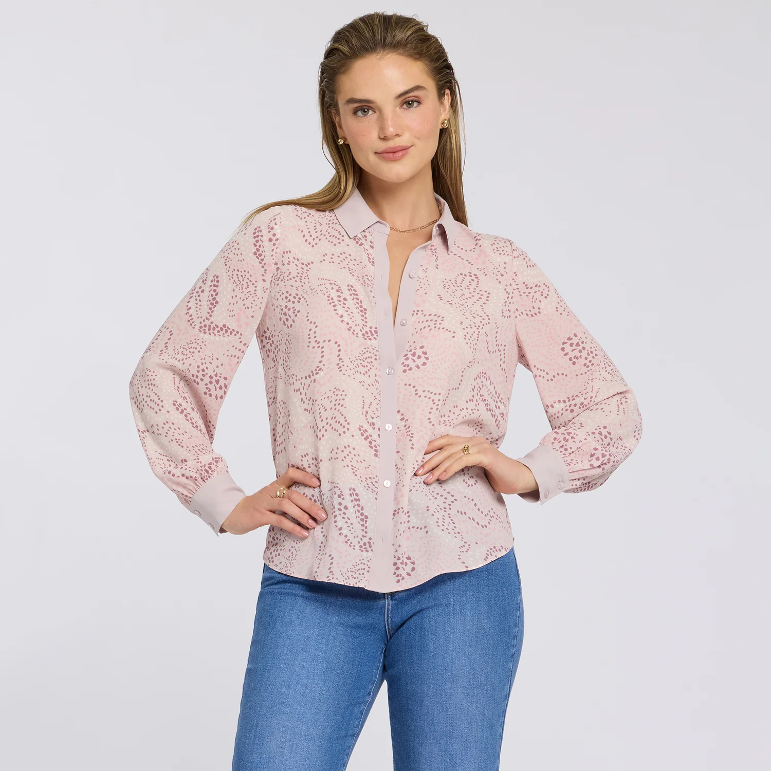 Taylor Blouse - Rock Flower Combo - Image 6